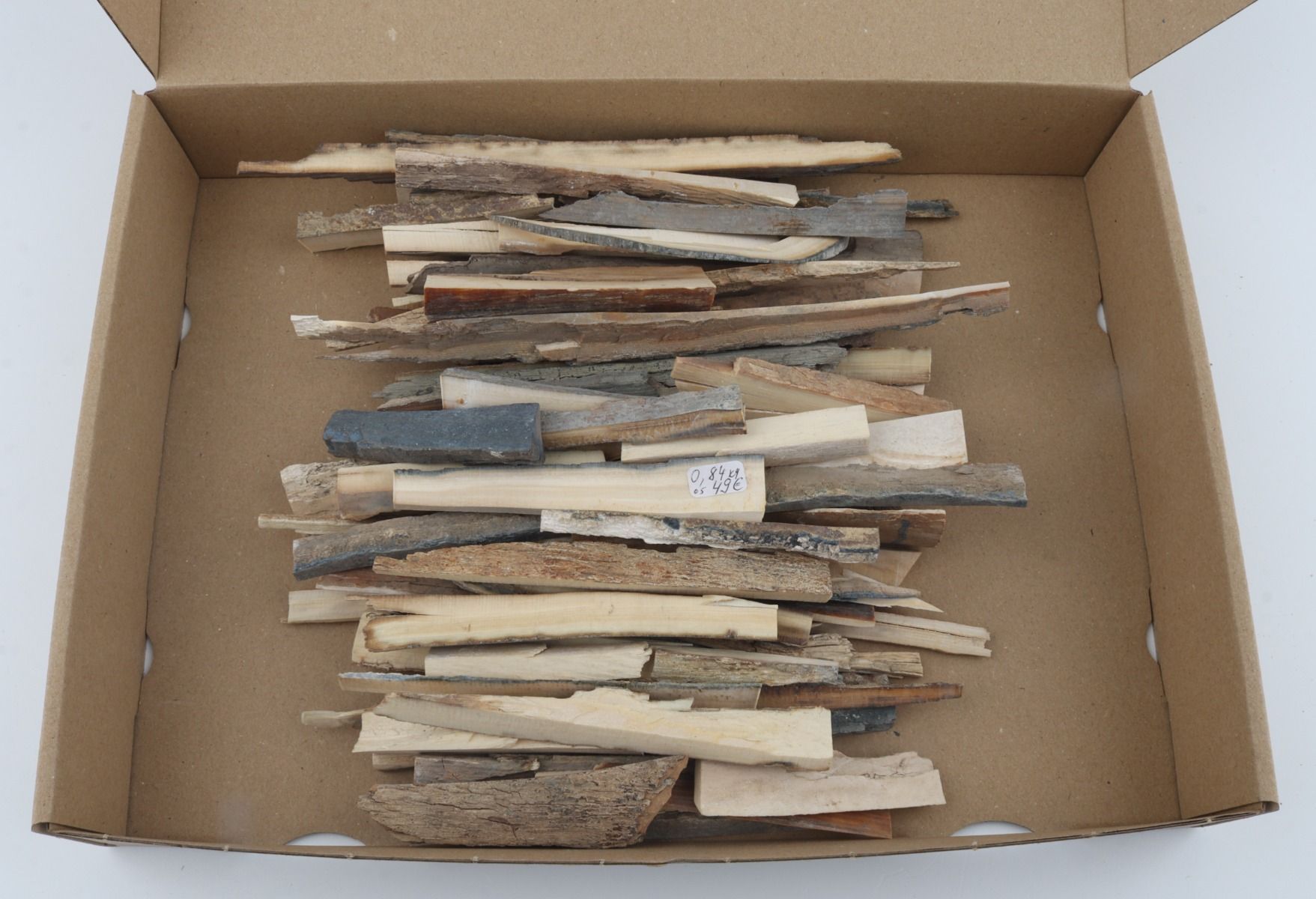 Raw mammoth ivory offcuts