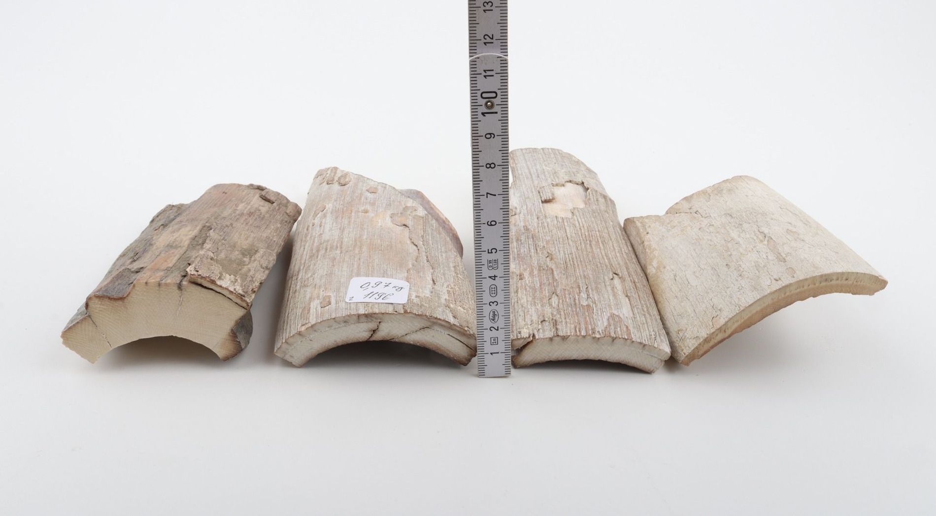 Raw mammoth ivory offcuts