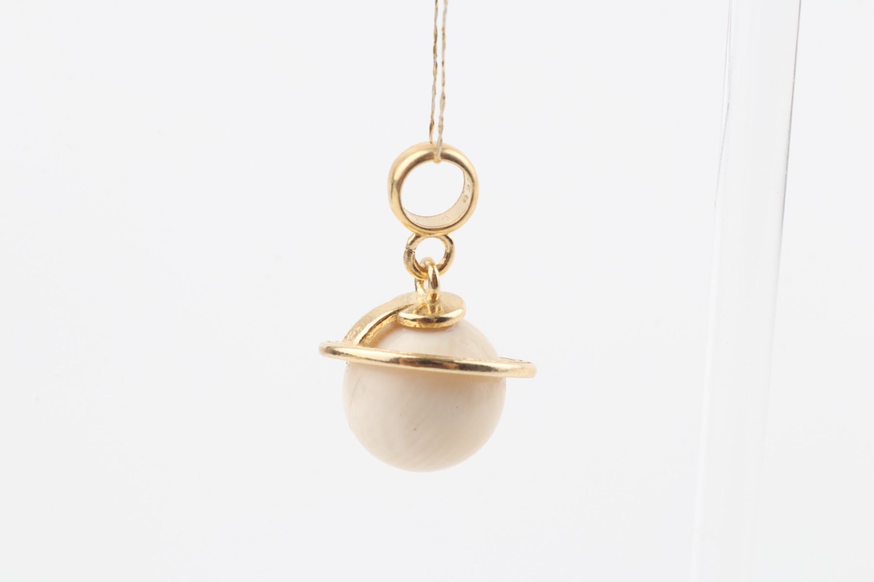The Saturn Mammoth Ivory Pendant
