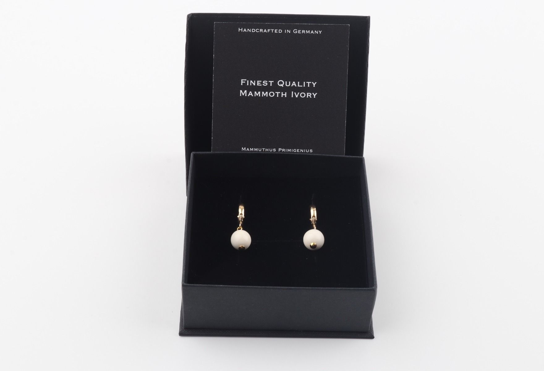 Mammoth Ivory Hoop Earrings 