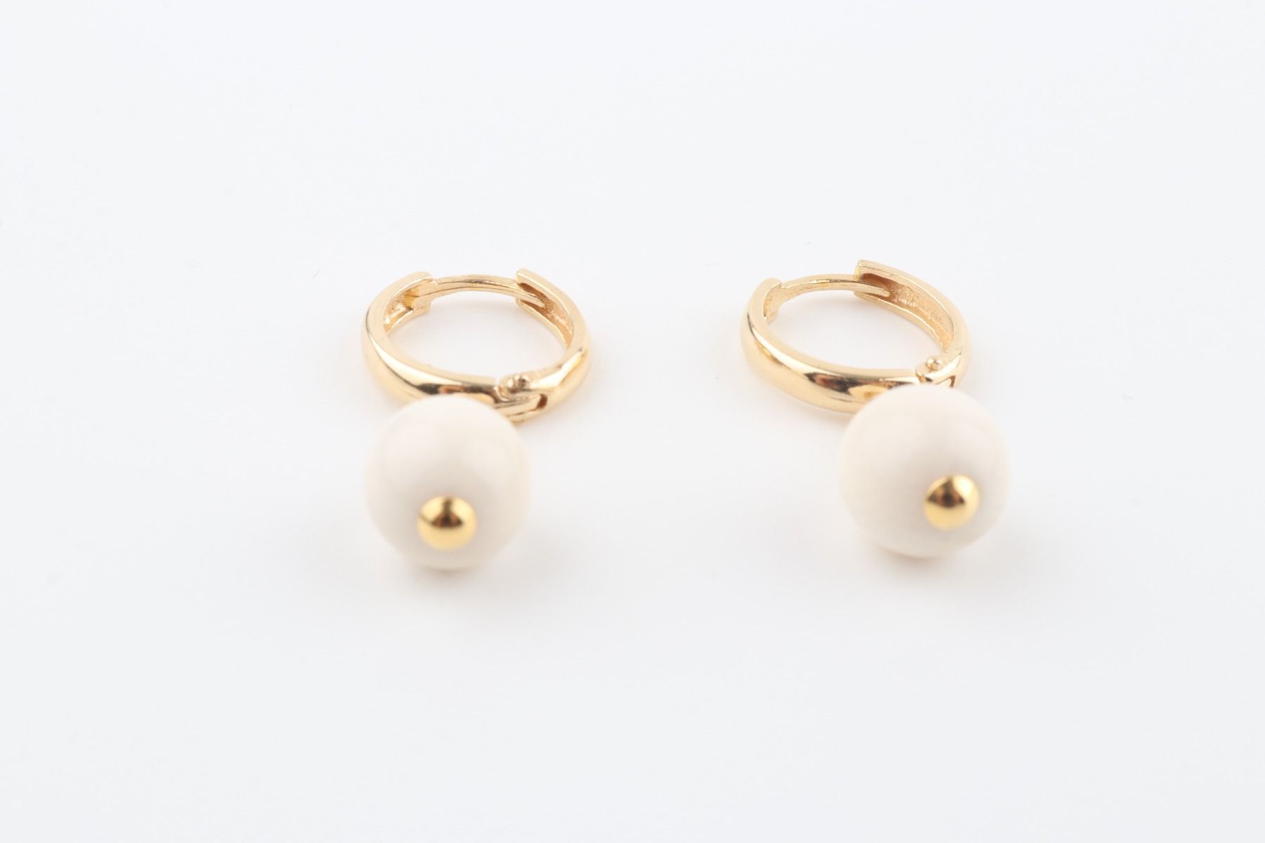 Mammoth Ivory Hoop Earrings 