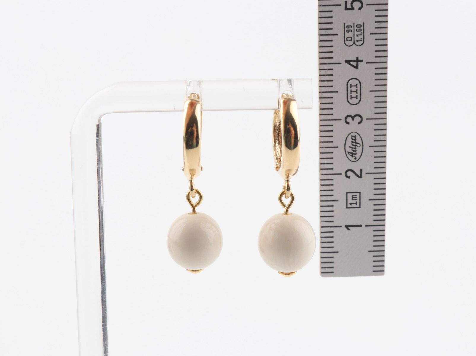 Mammoth Ivory Hoop Earrings 