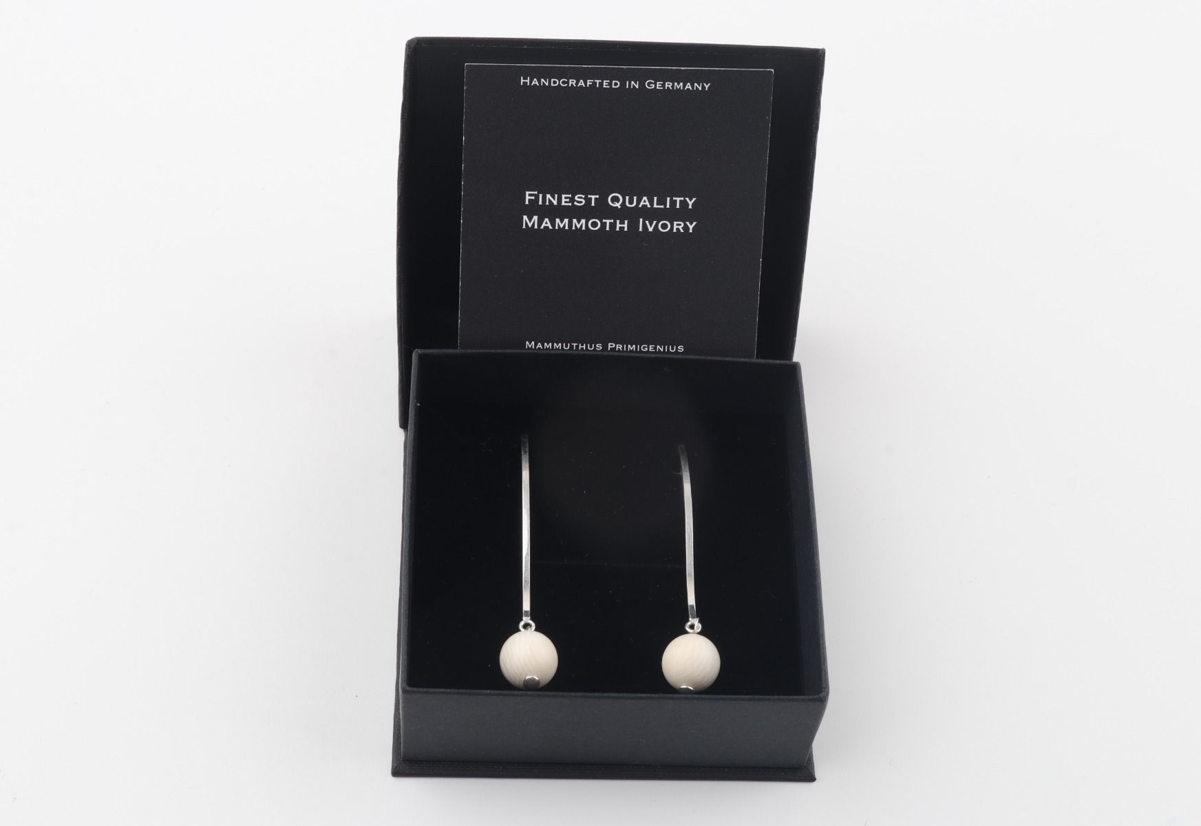 The Wave Mammoth Ivory Earrings