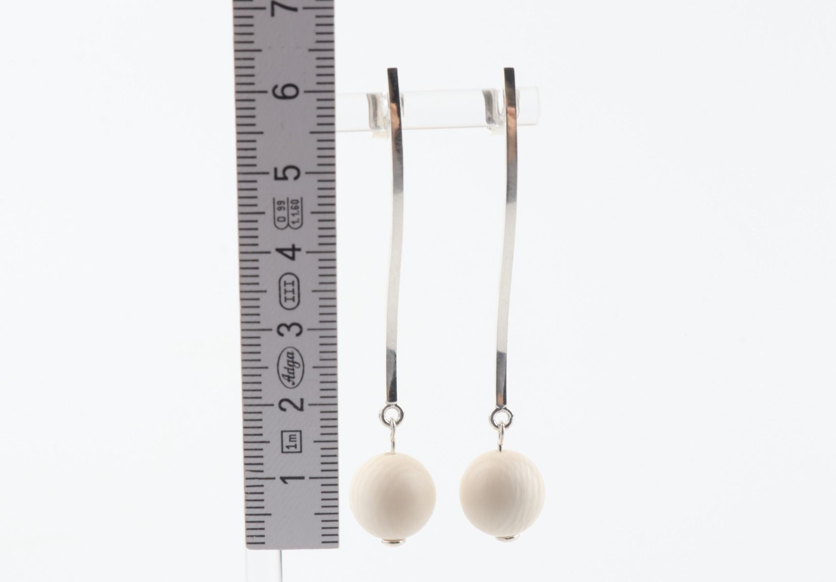 The Wave Mammoth Ivory Earrings