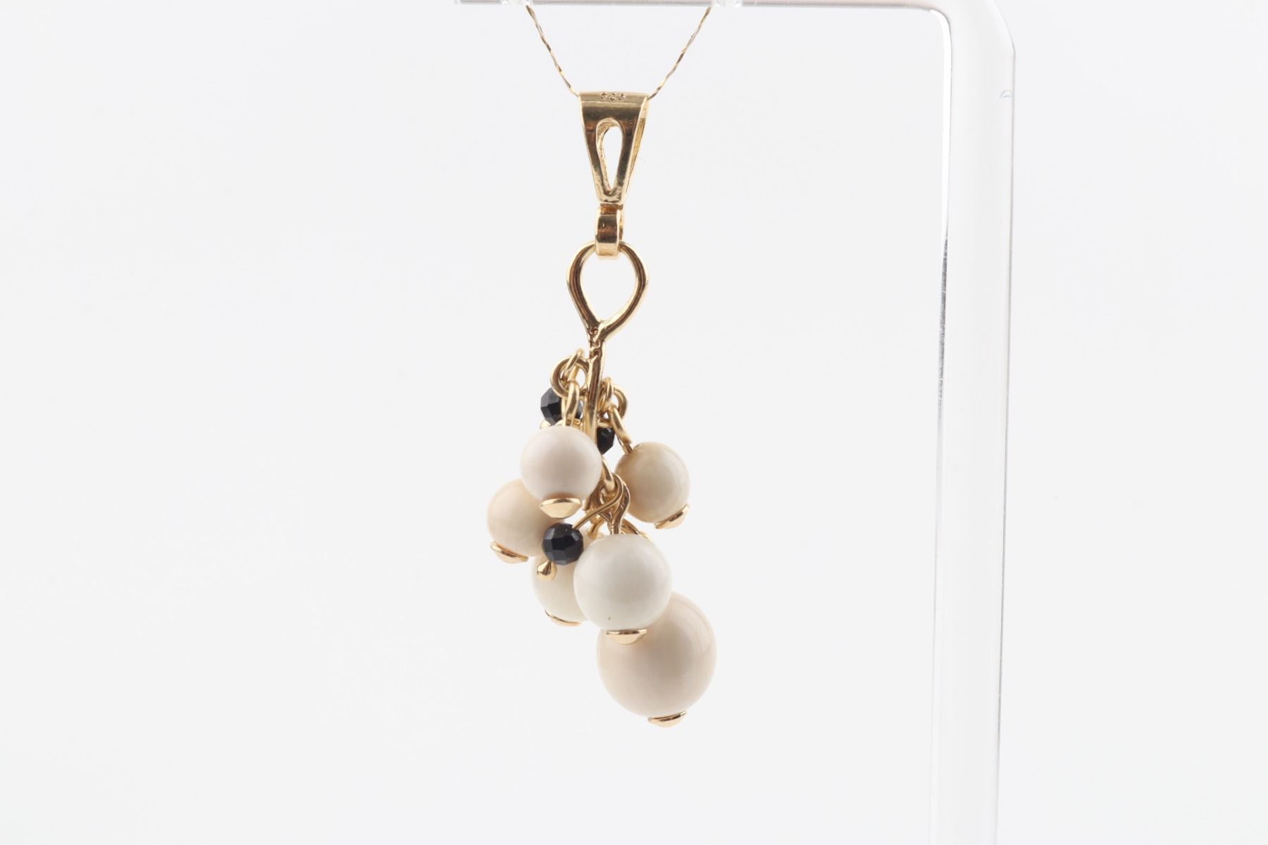 Mammoth Ivory Cluster Pendant