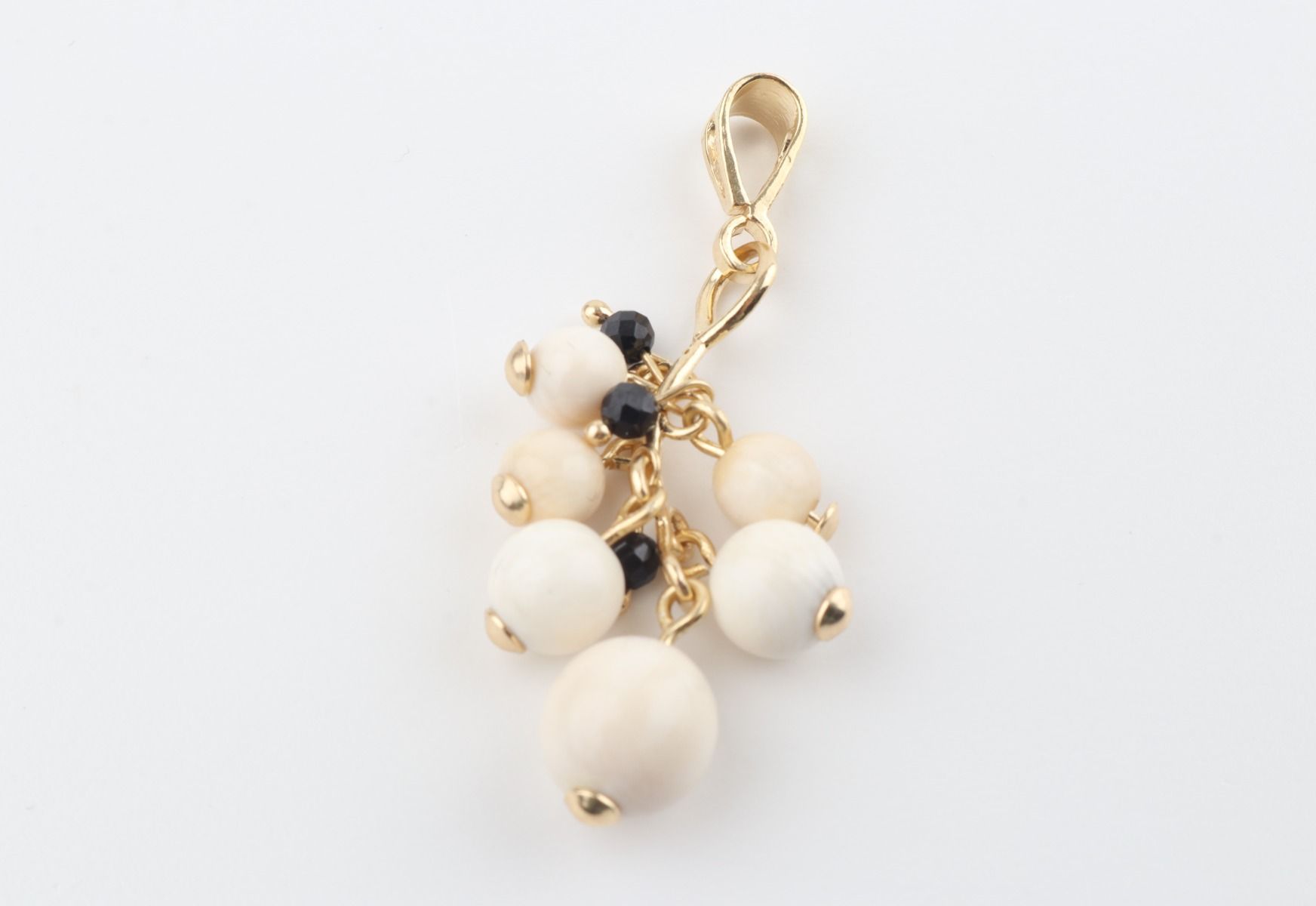 Mammoth Ivory Cluster Pendant