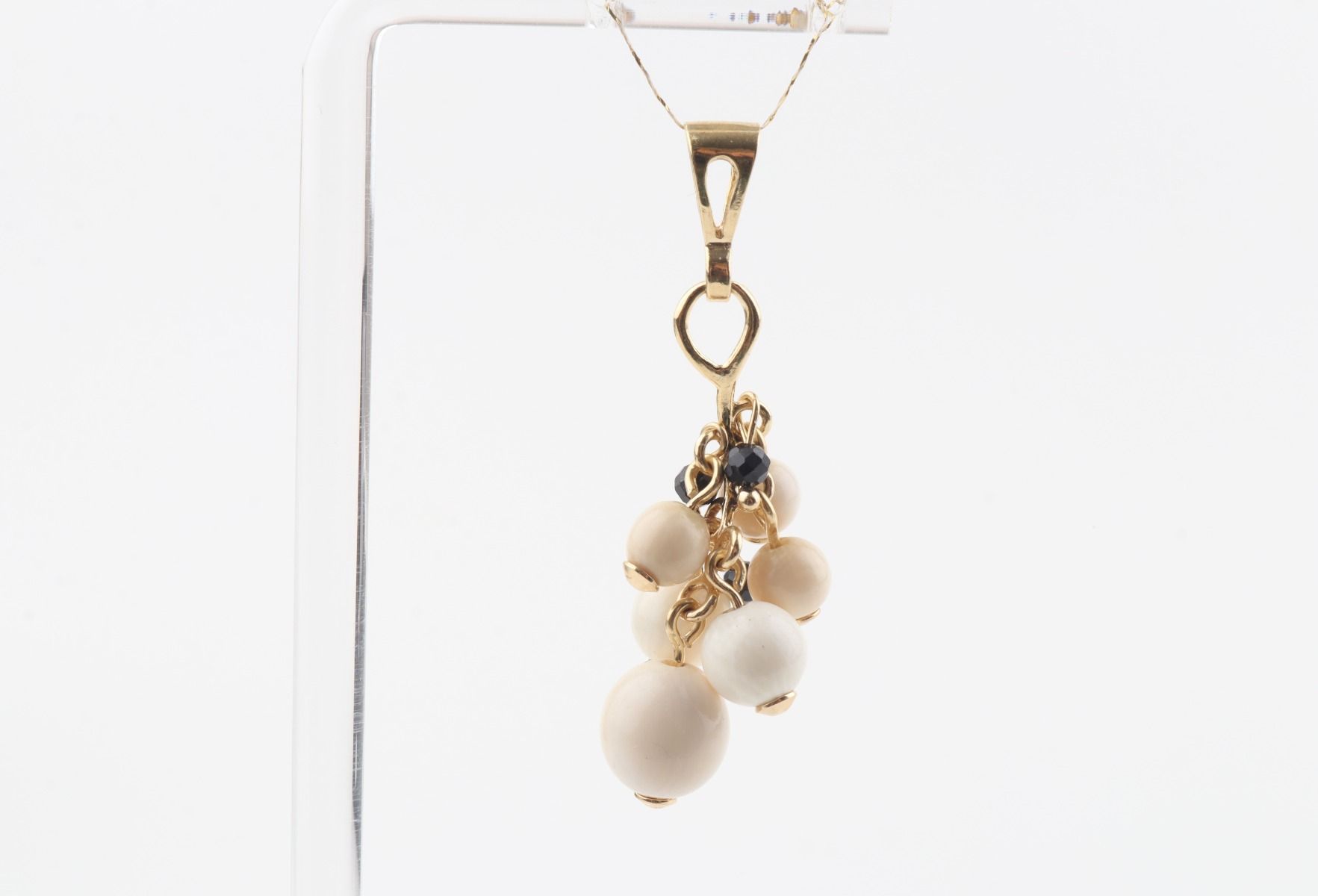Mammoth Ivory Cluster Pendant