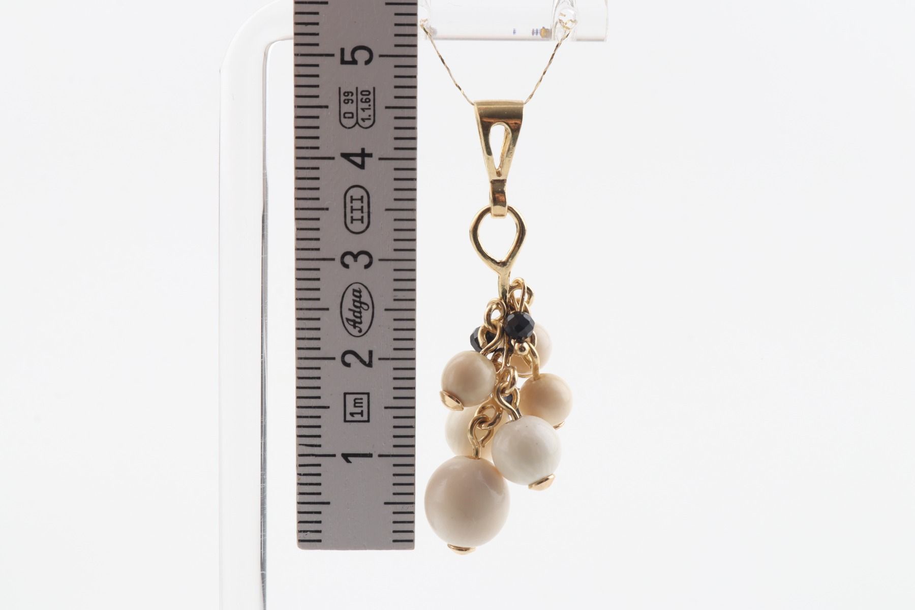 Mammoth Ivory Cluster Pendant