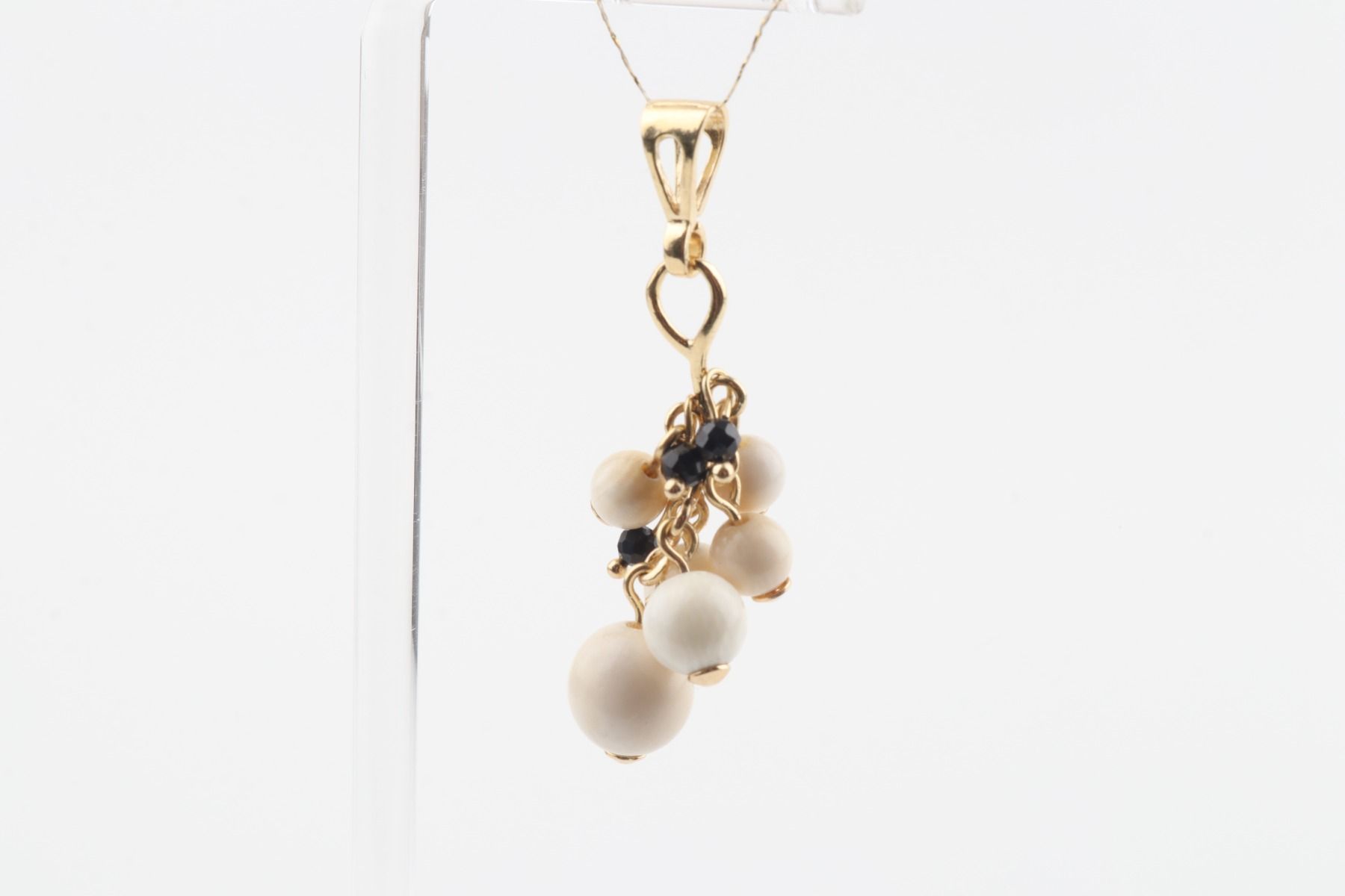 Mammoth Ivory Cluster Pendant