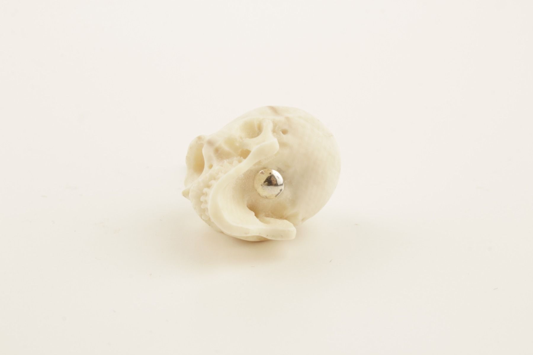 Mammoth Ivory Skull Pendant