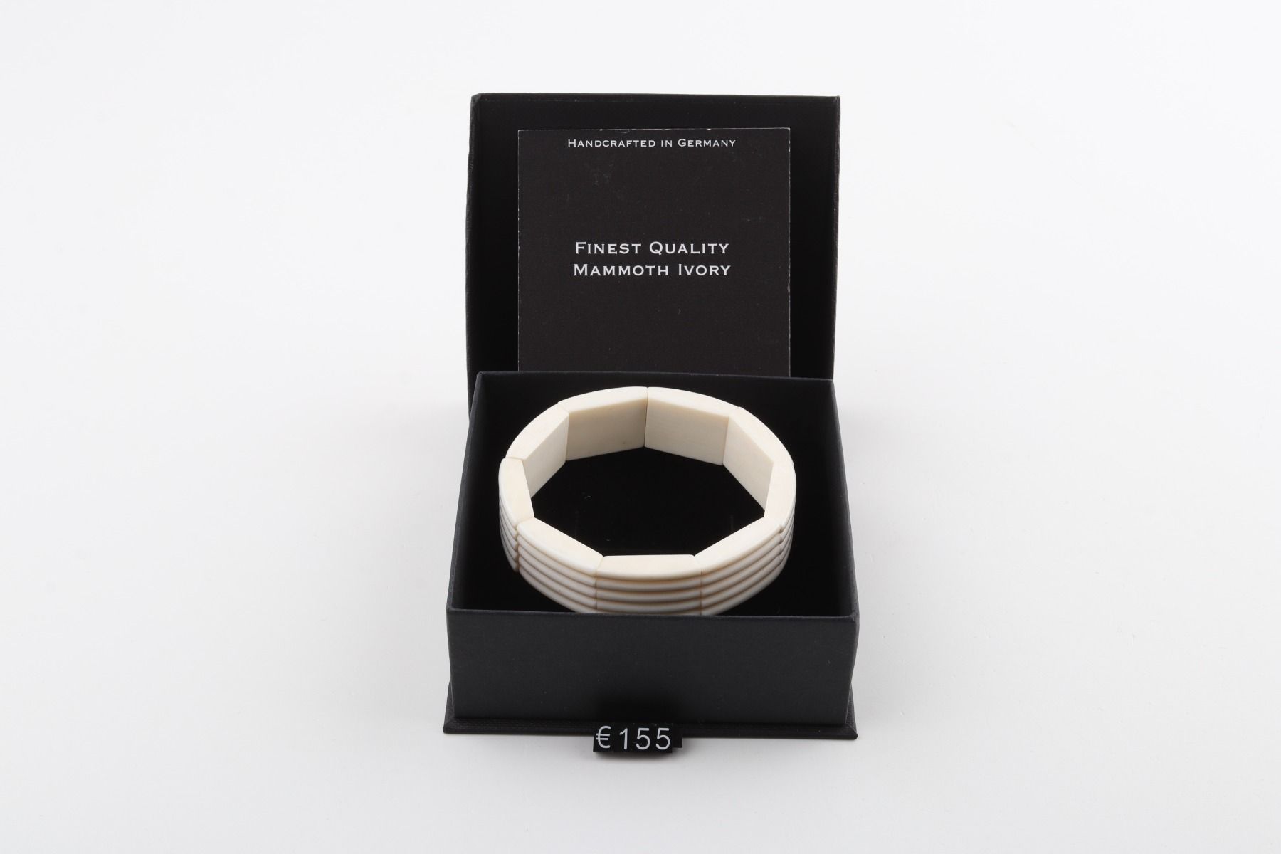 White mammoth ivory bracelet