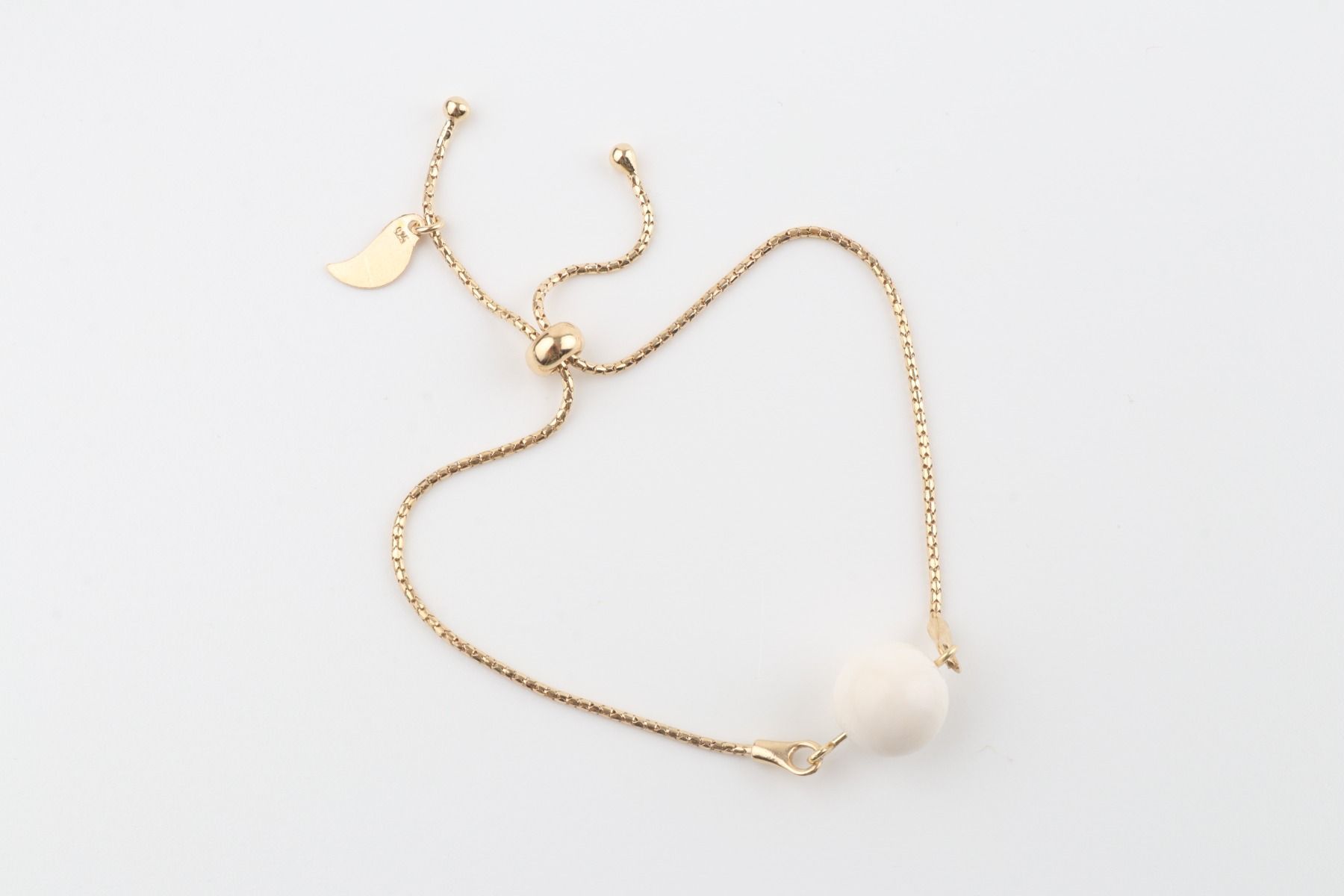 Adjustable Bracelet with Mammoth Ivory