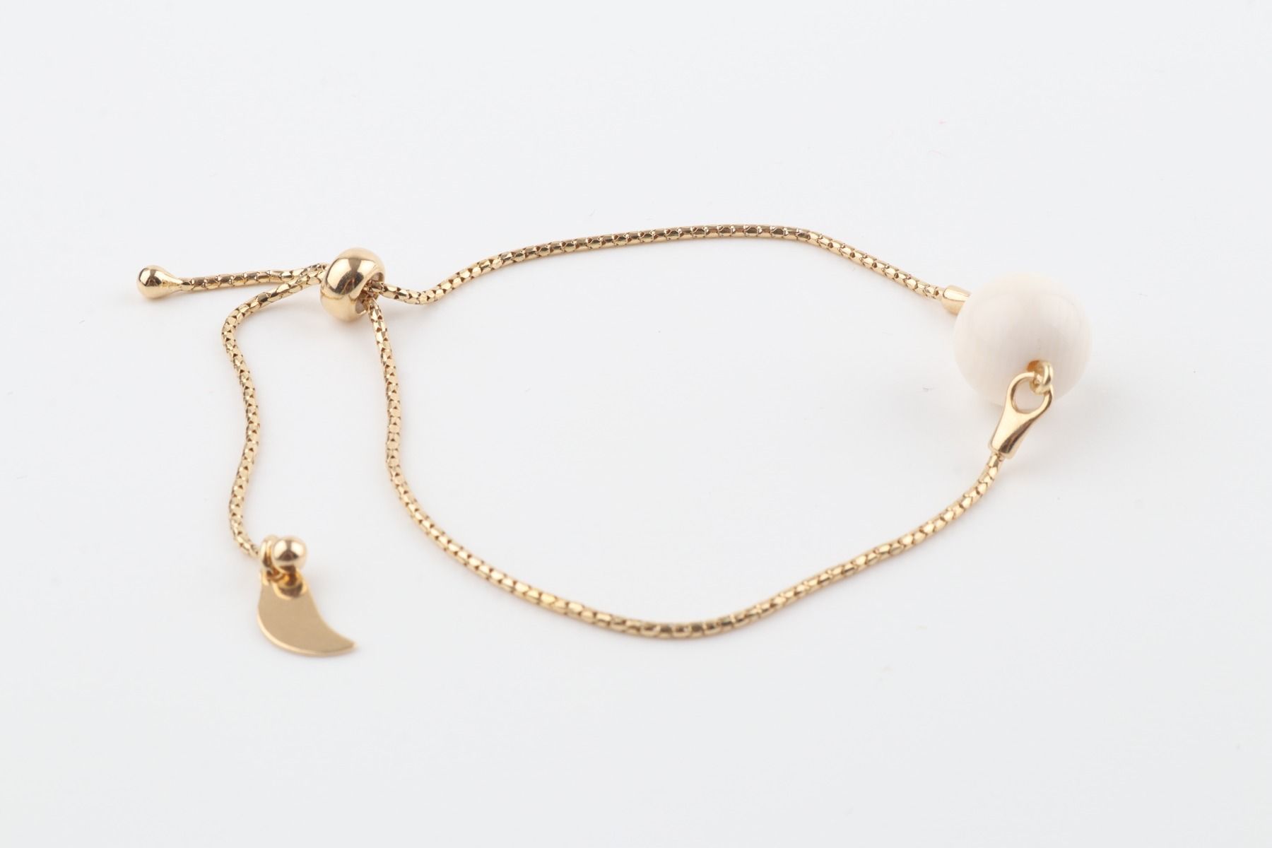 Adjustable Bracelet with Mammoth Ivory
