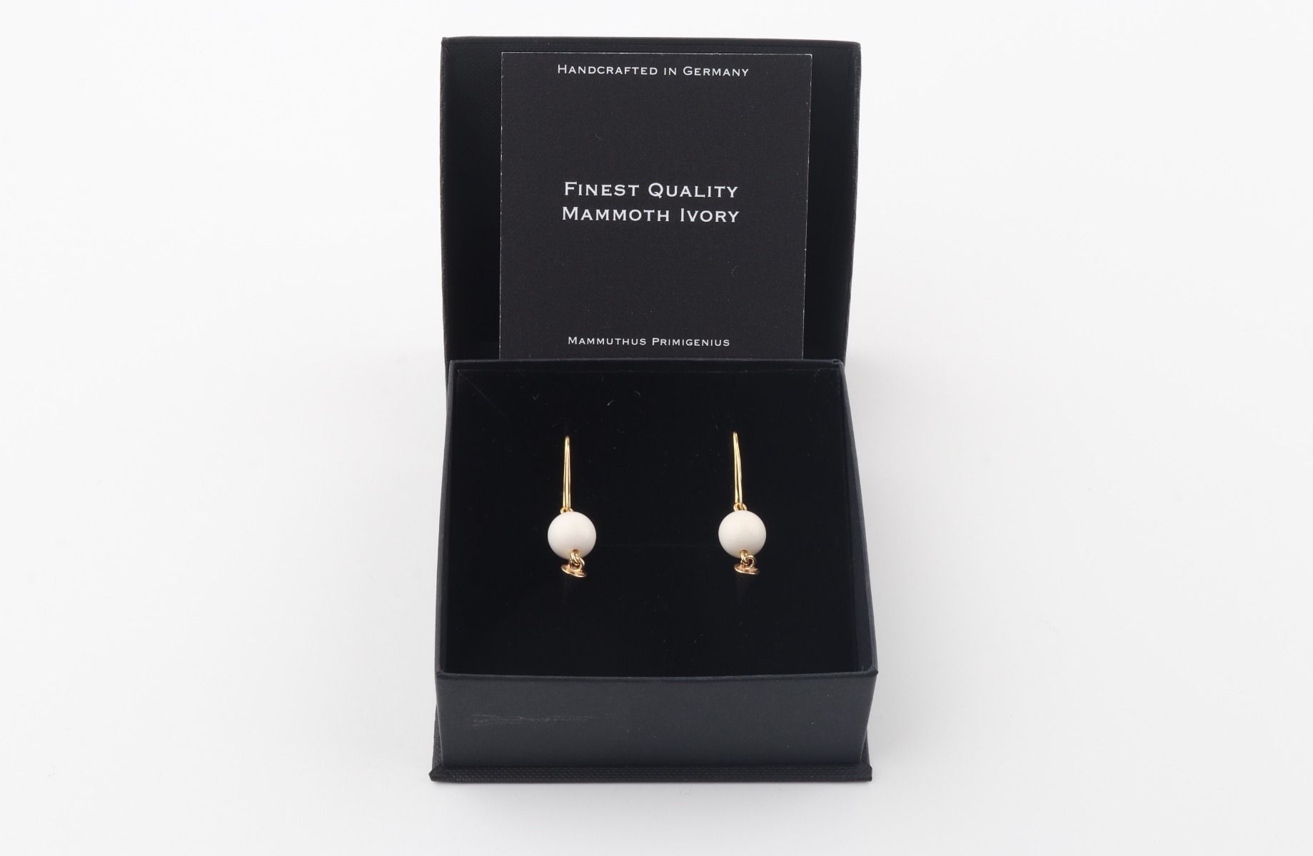 Pyramid Mammoth Ivory Earrings