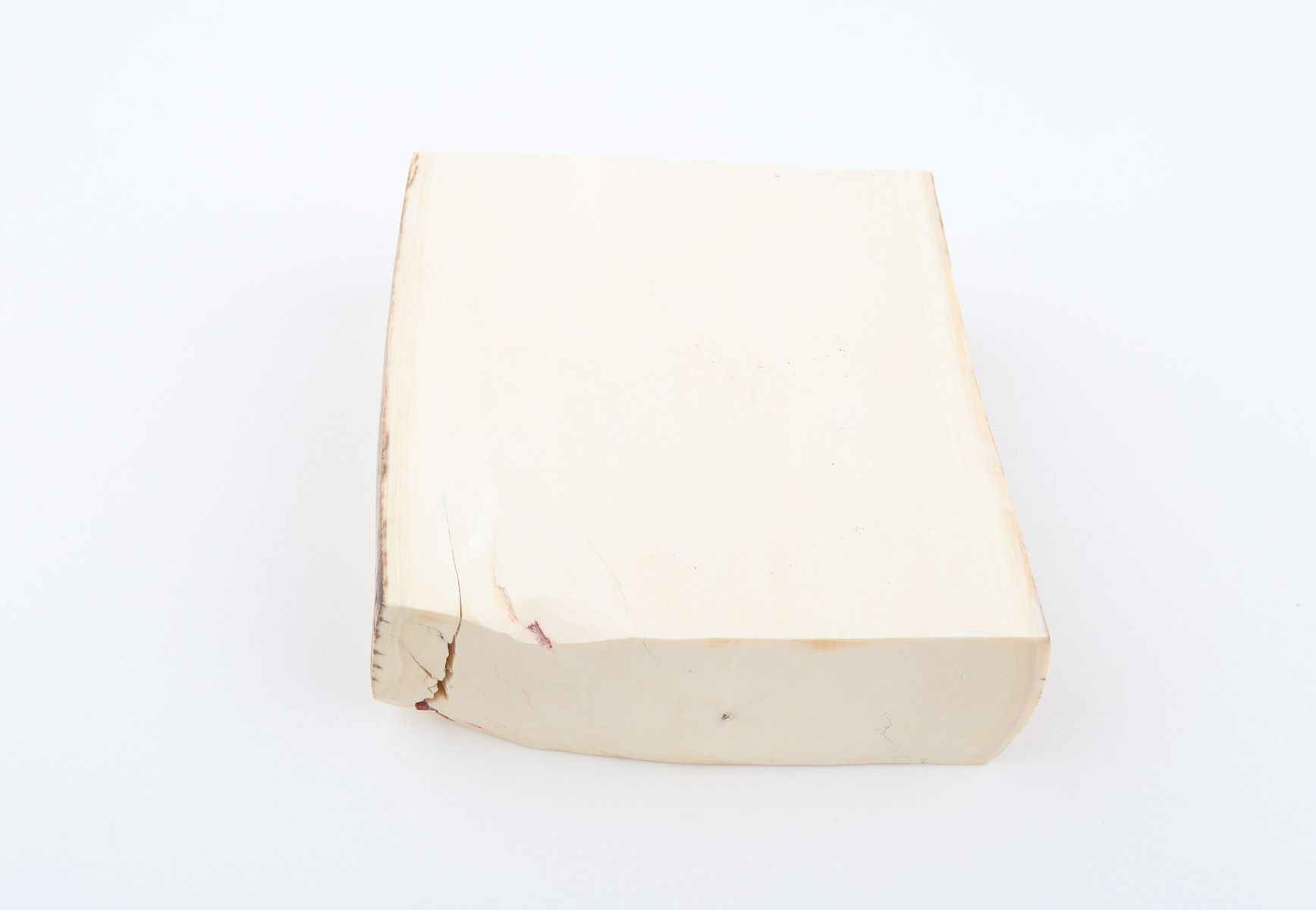 White mammoth ivory segment