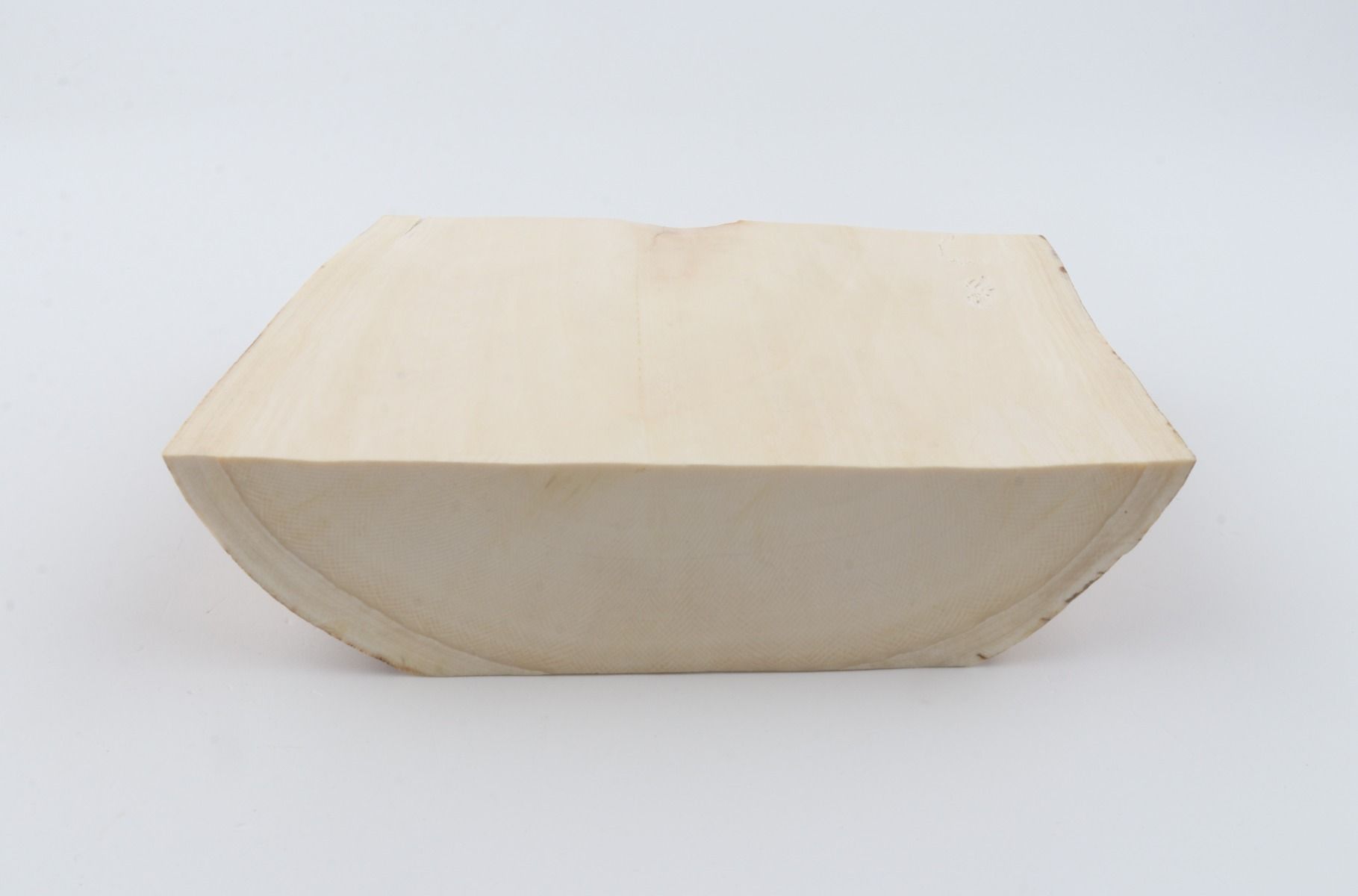 White mammoth ivory segment