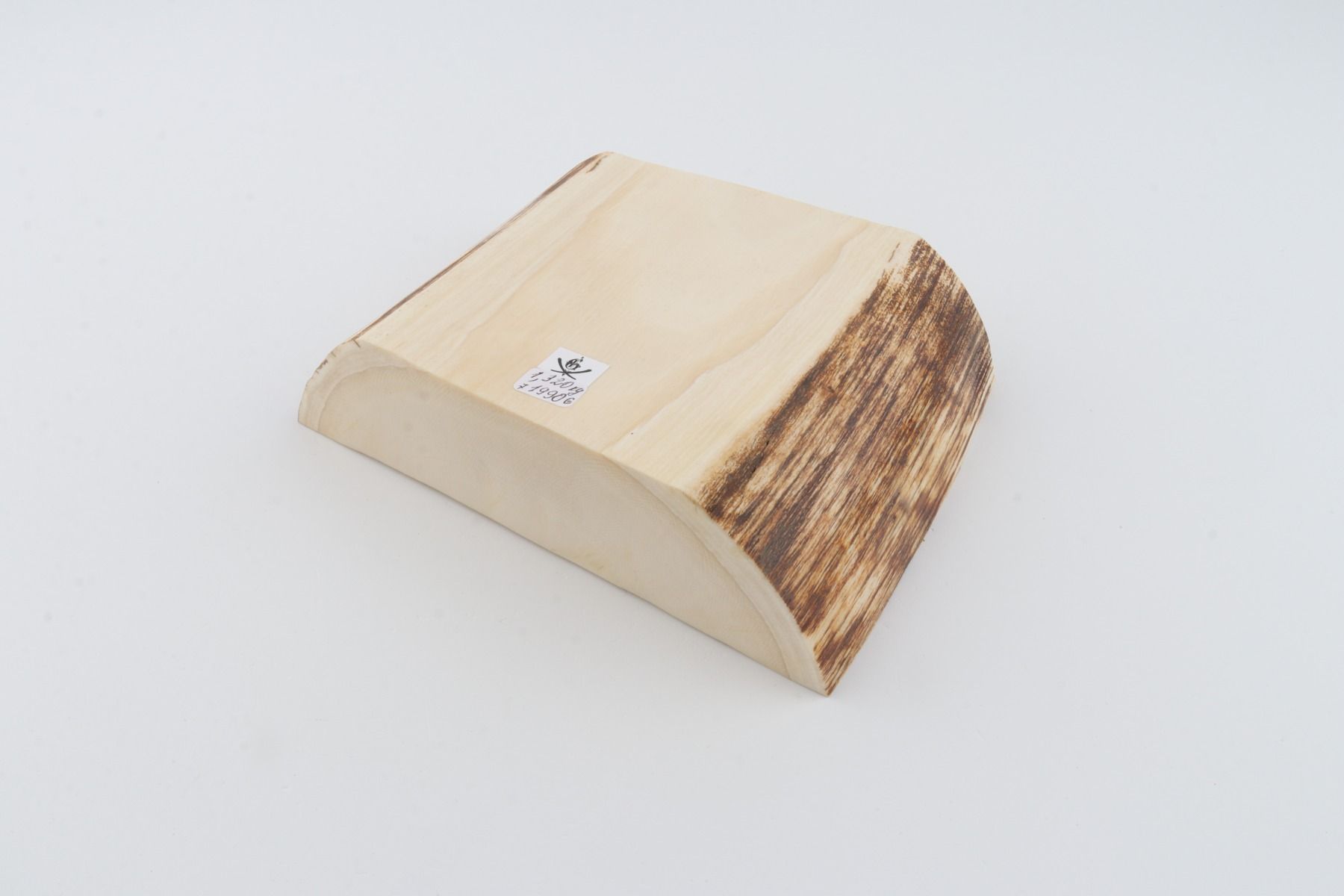 White mammoth ivory segment