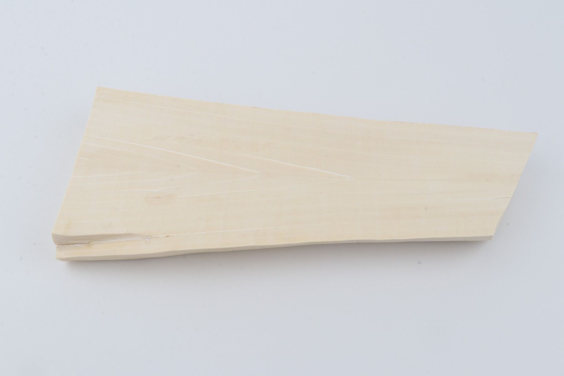 White mammoth ivory segment