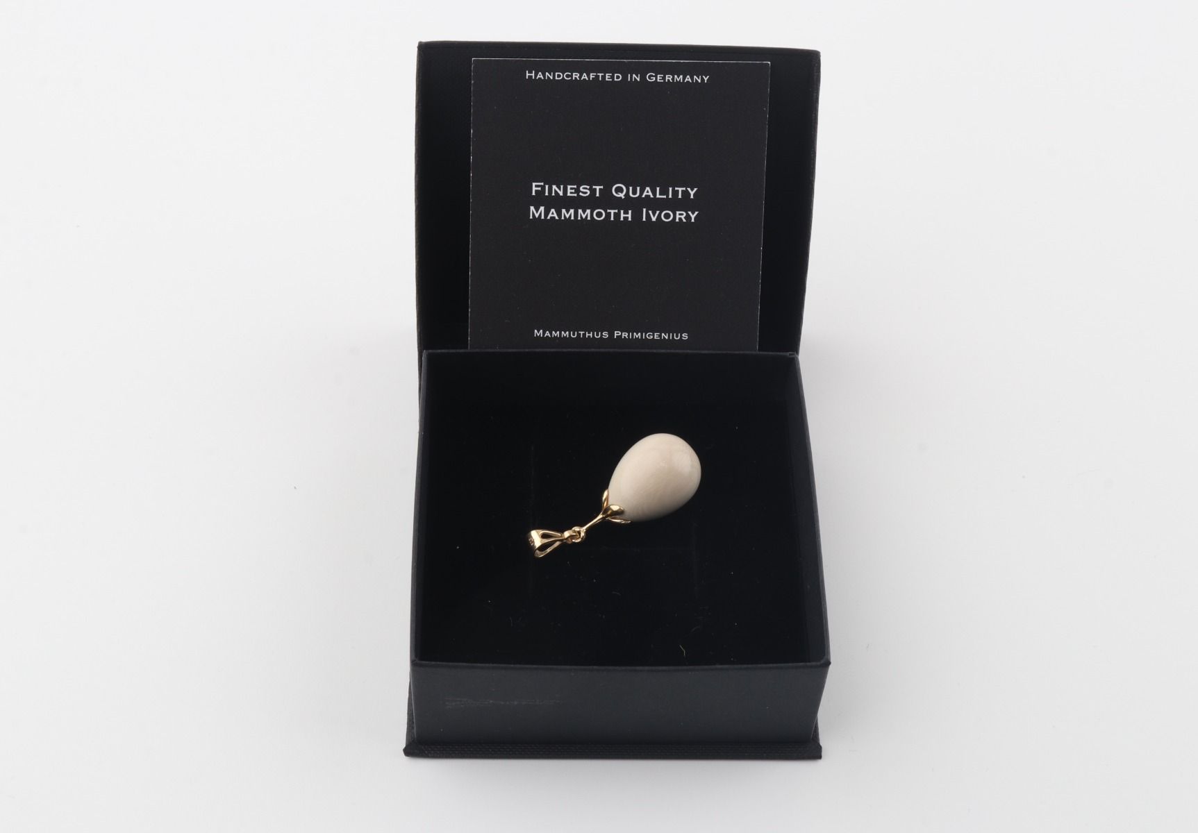 Mammoth Ivory Teardrop Pendant