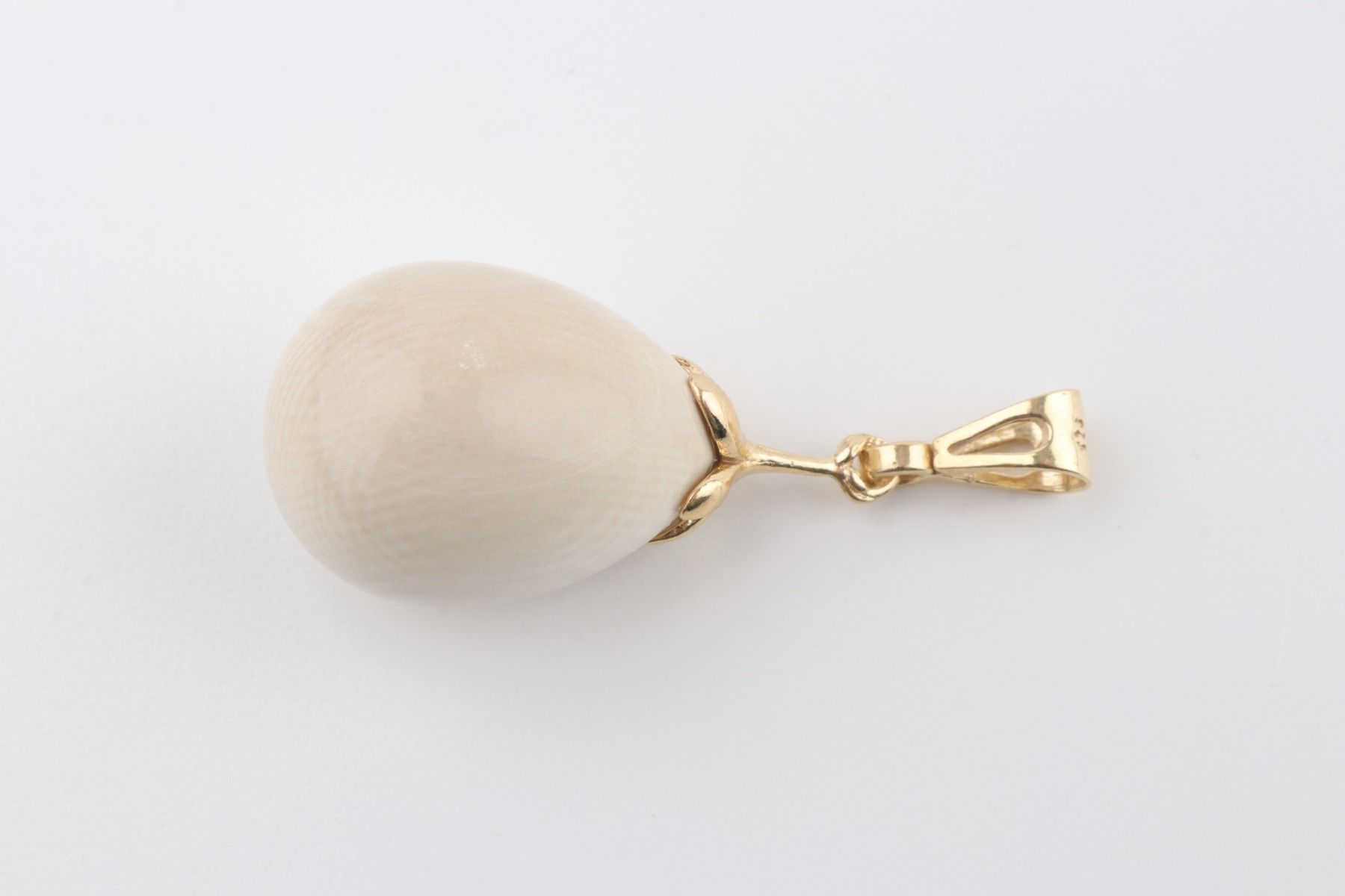 Mammoth Ivory Teardrop Pendant