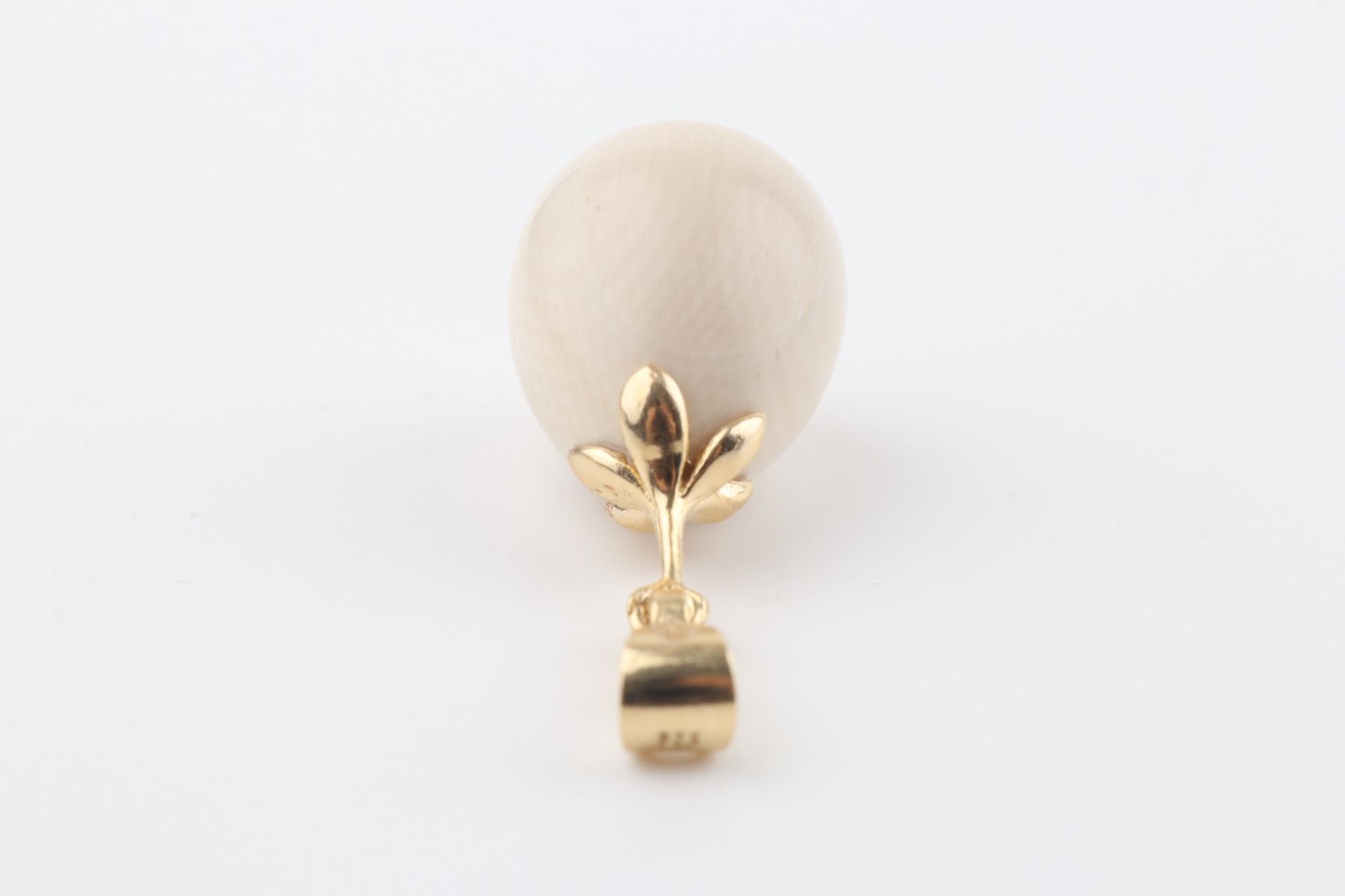 Mammoth Ivory Teardrop Pendant