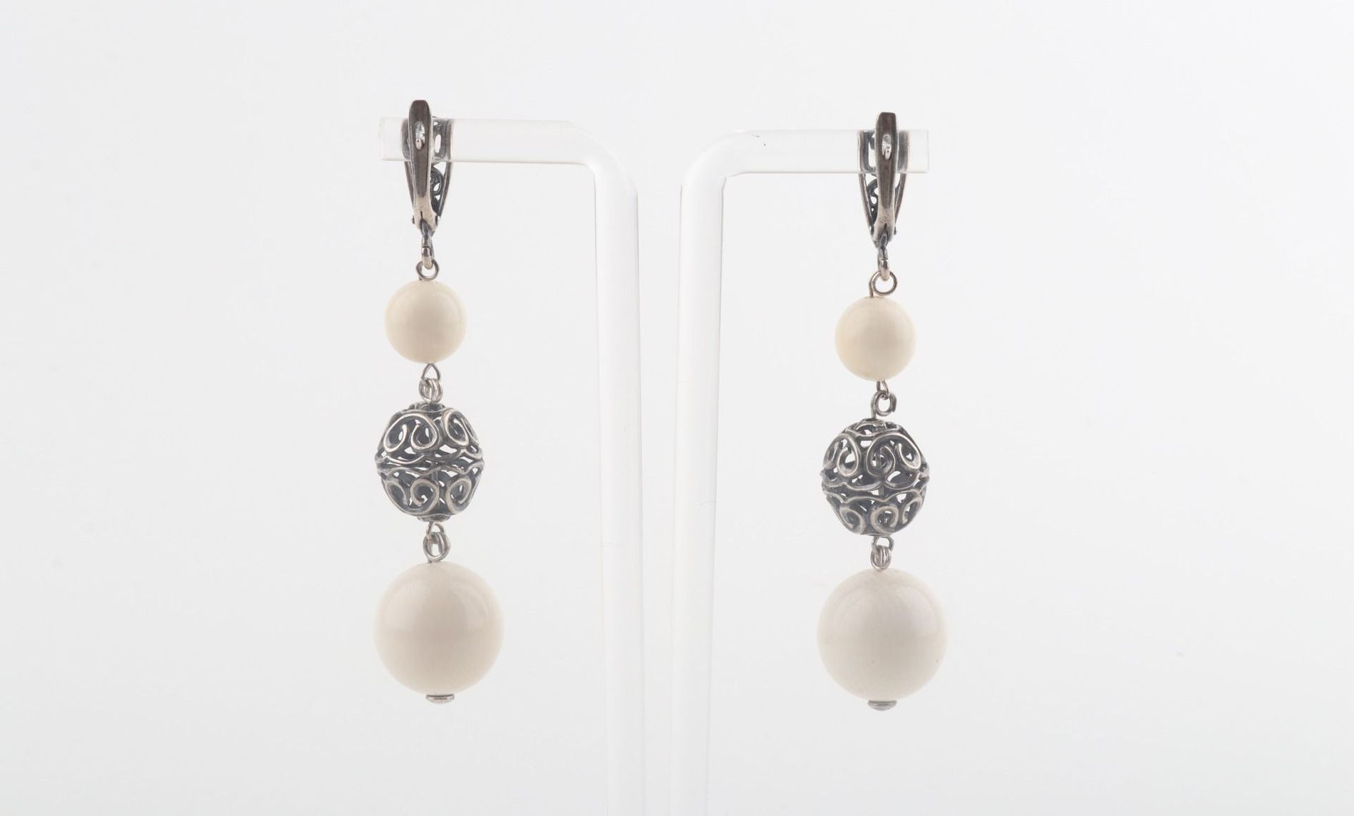 The Blizzard Mammoth Ivory Earrings