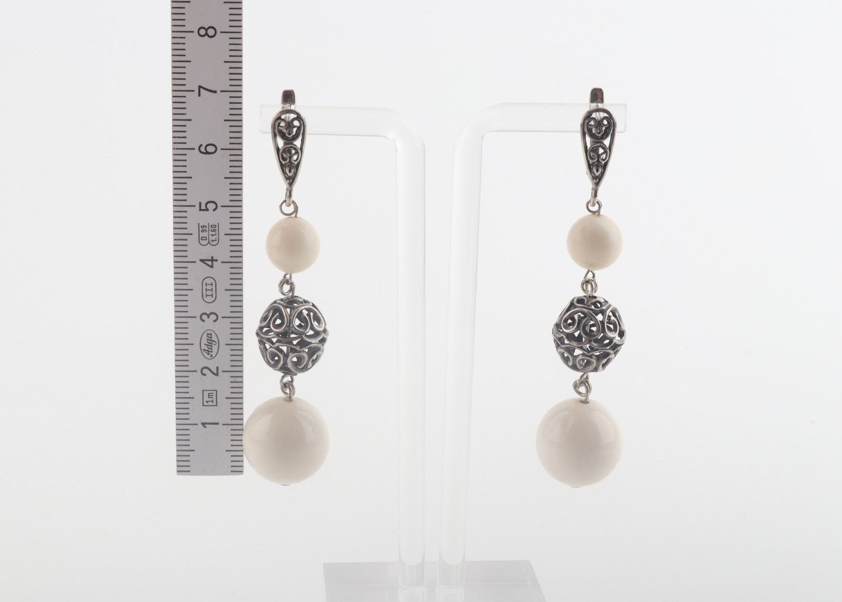 The Blizzard Mammoth Ivory Earrings
