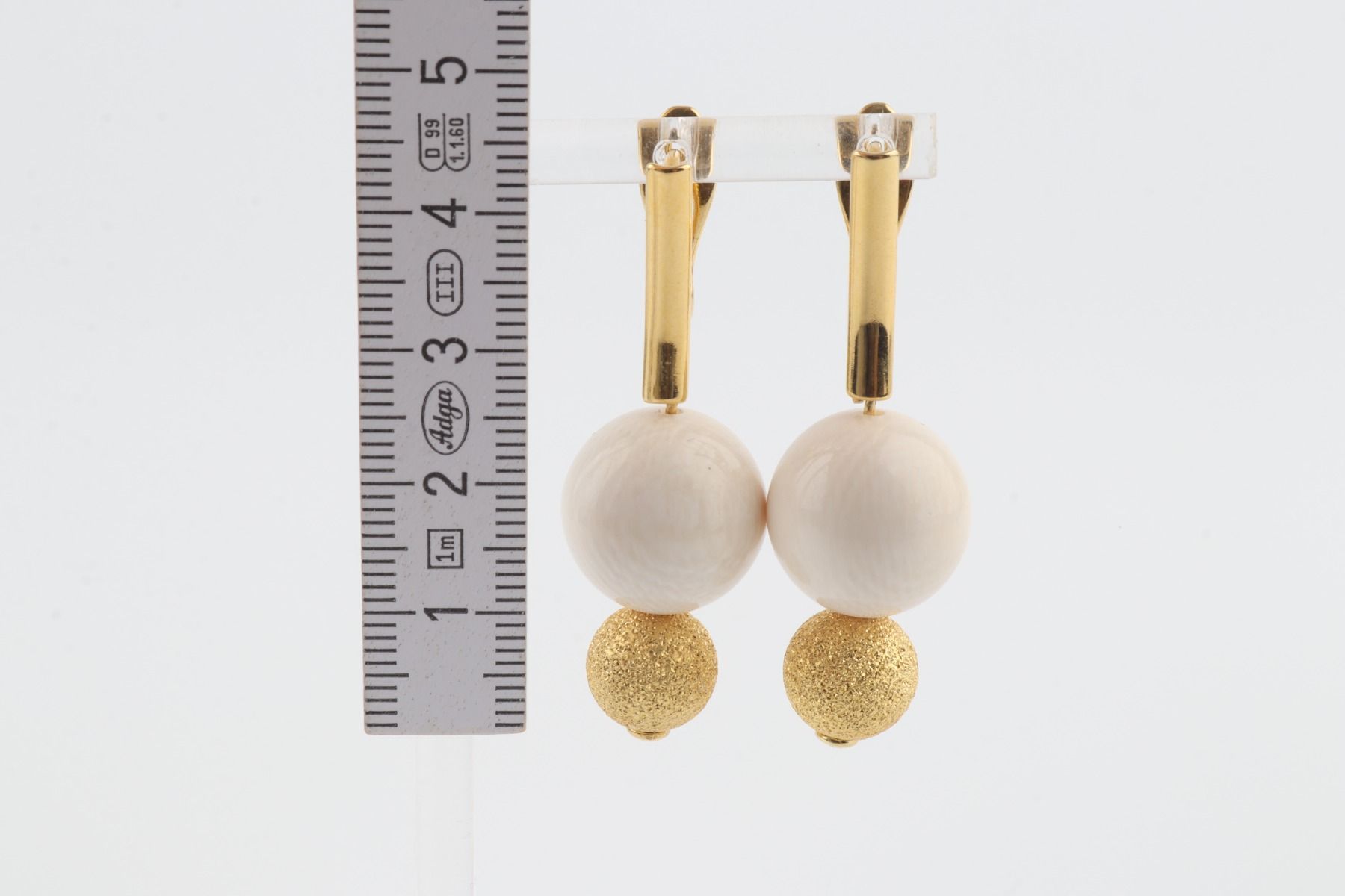 Elegant Mammoth Ivory Earrings