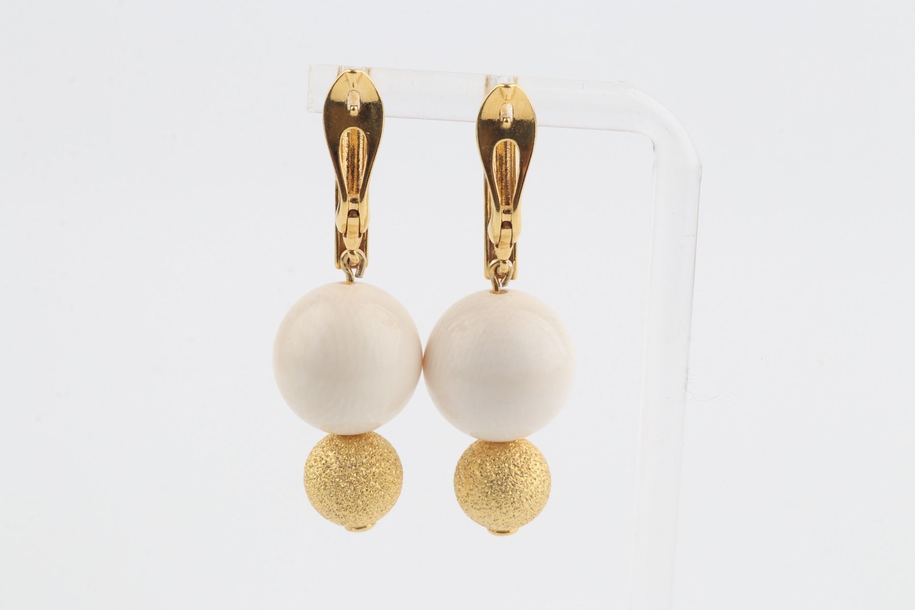 Elegant Mammoth Ivory Earrings