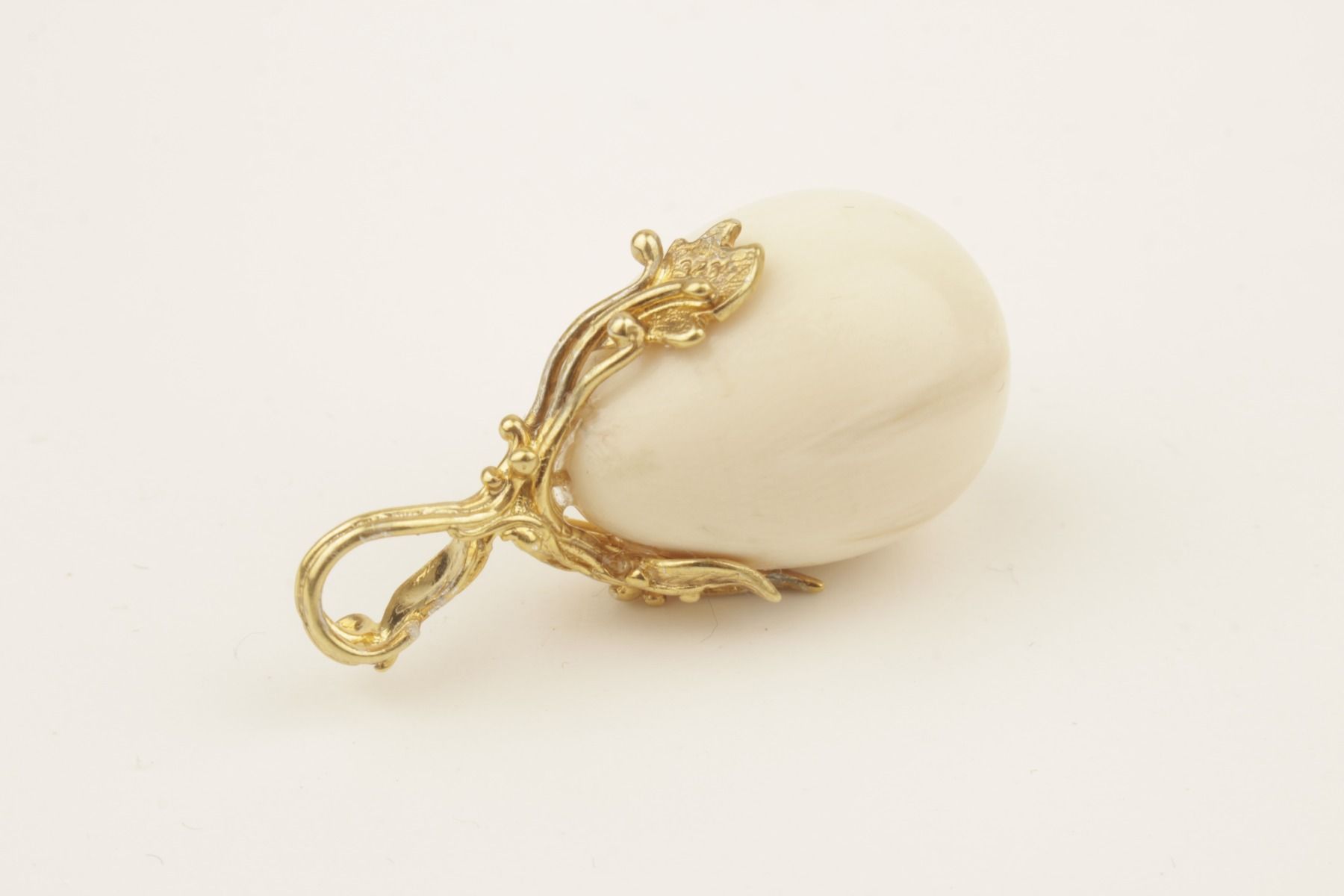Mammoth Ivory Egg Pendant