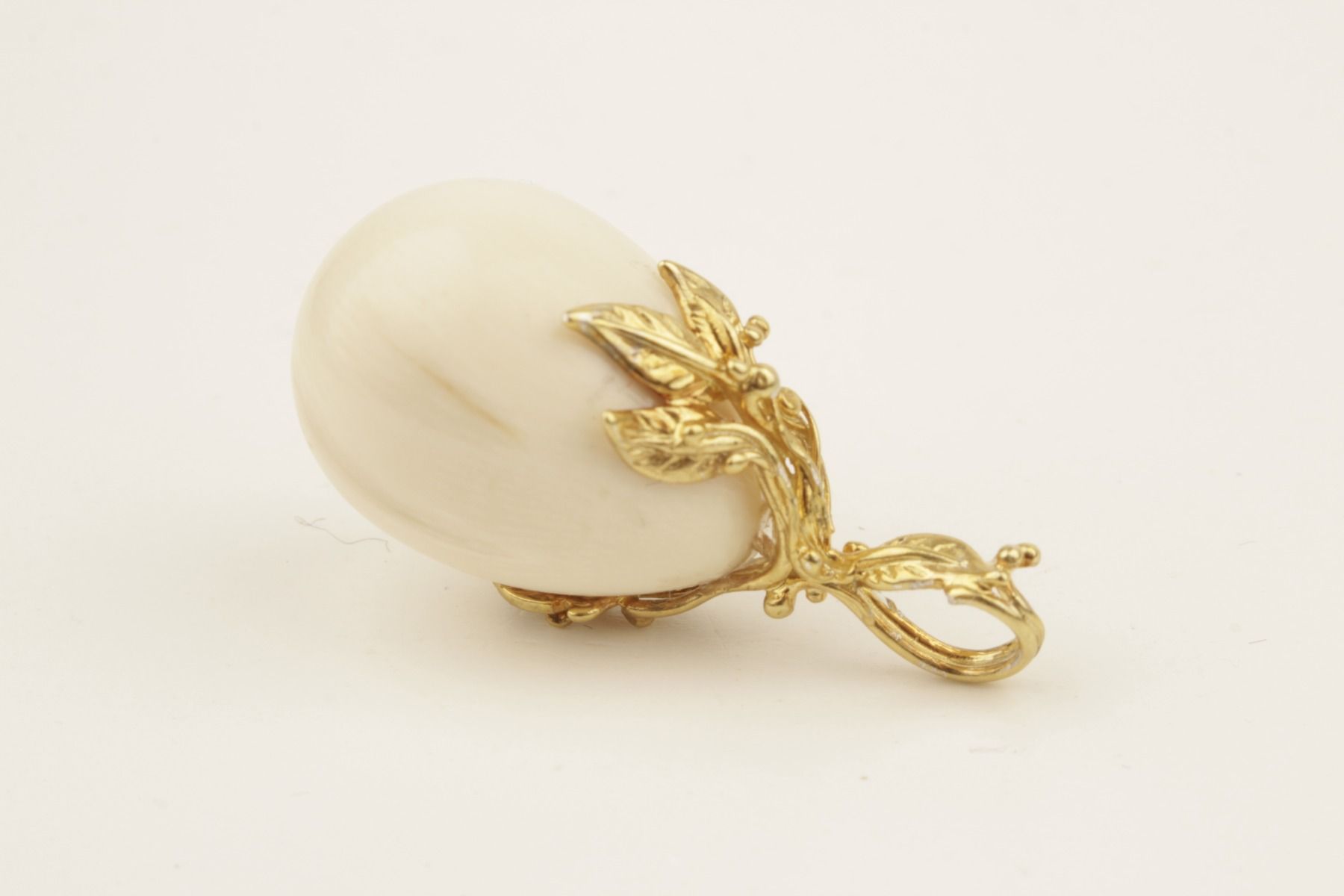 Mammoth Ivory Egg Pendant