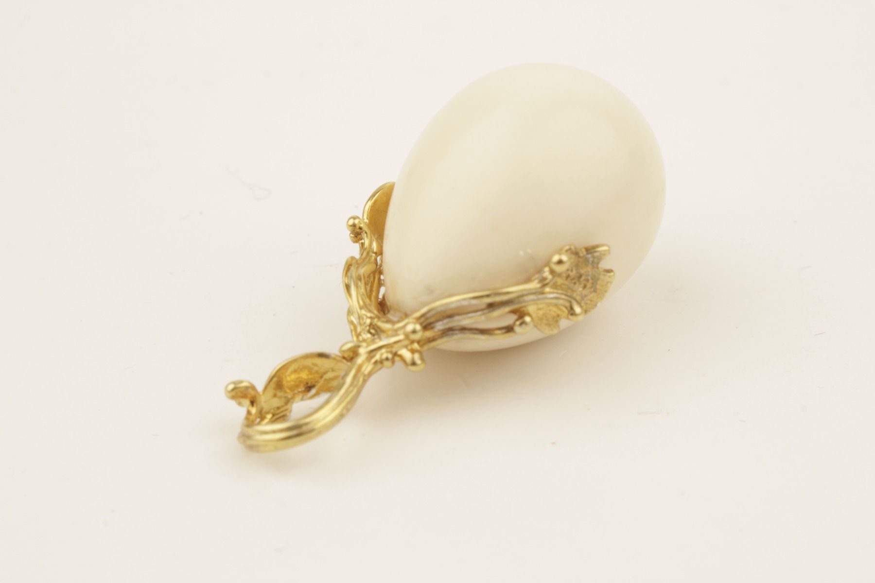 Mammoth Ivory Egg Pendant