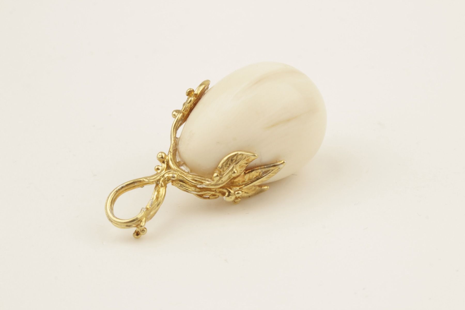 Mammoth Ivory Egg Pendant