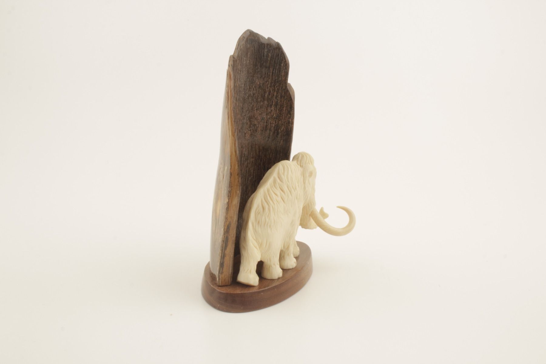 Carved mammoth ivory figurine