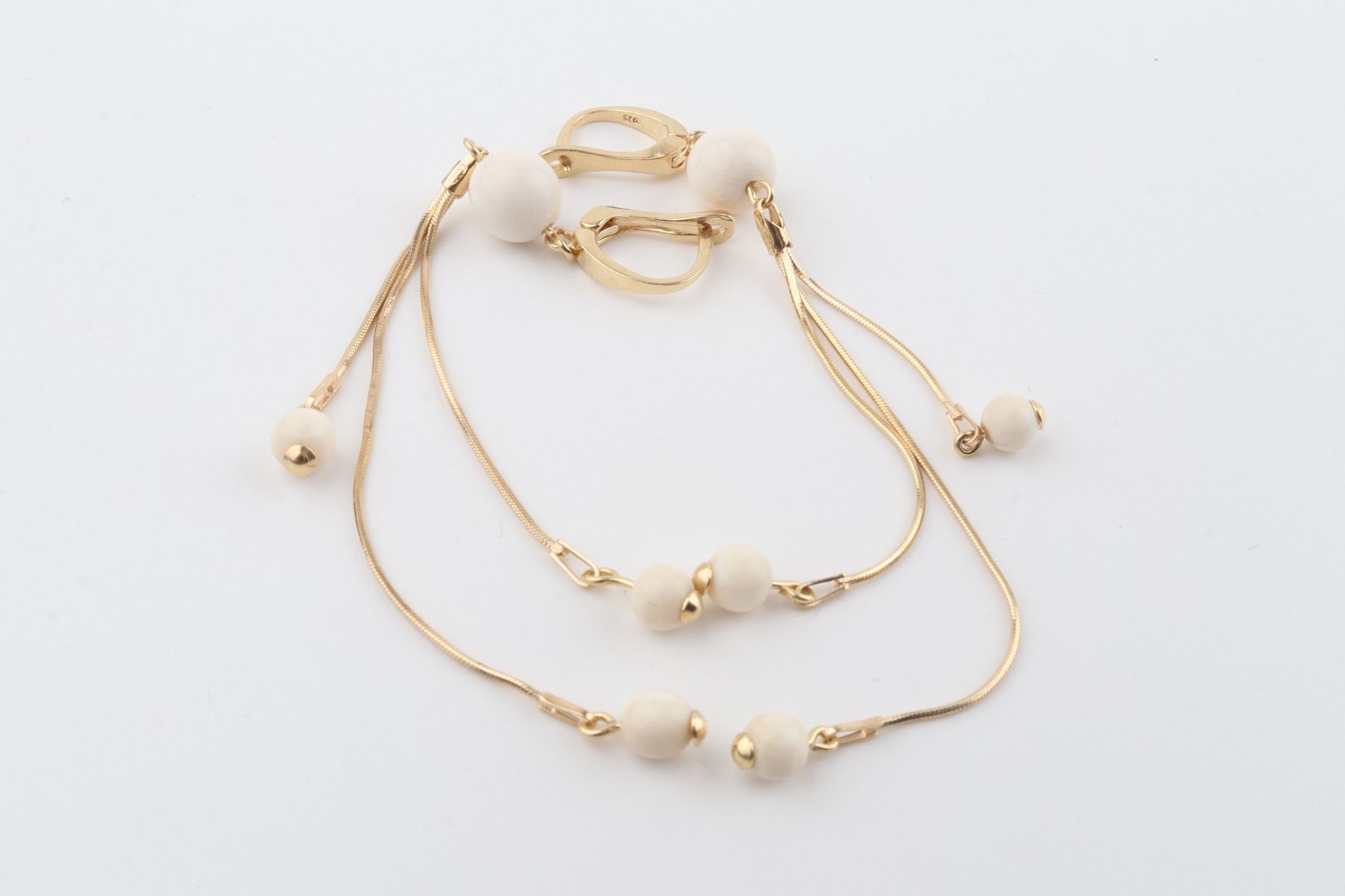 Dangle Mammoth Ivory Earrings