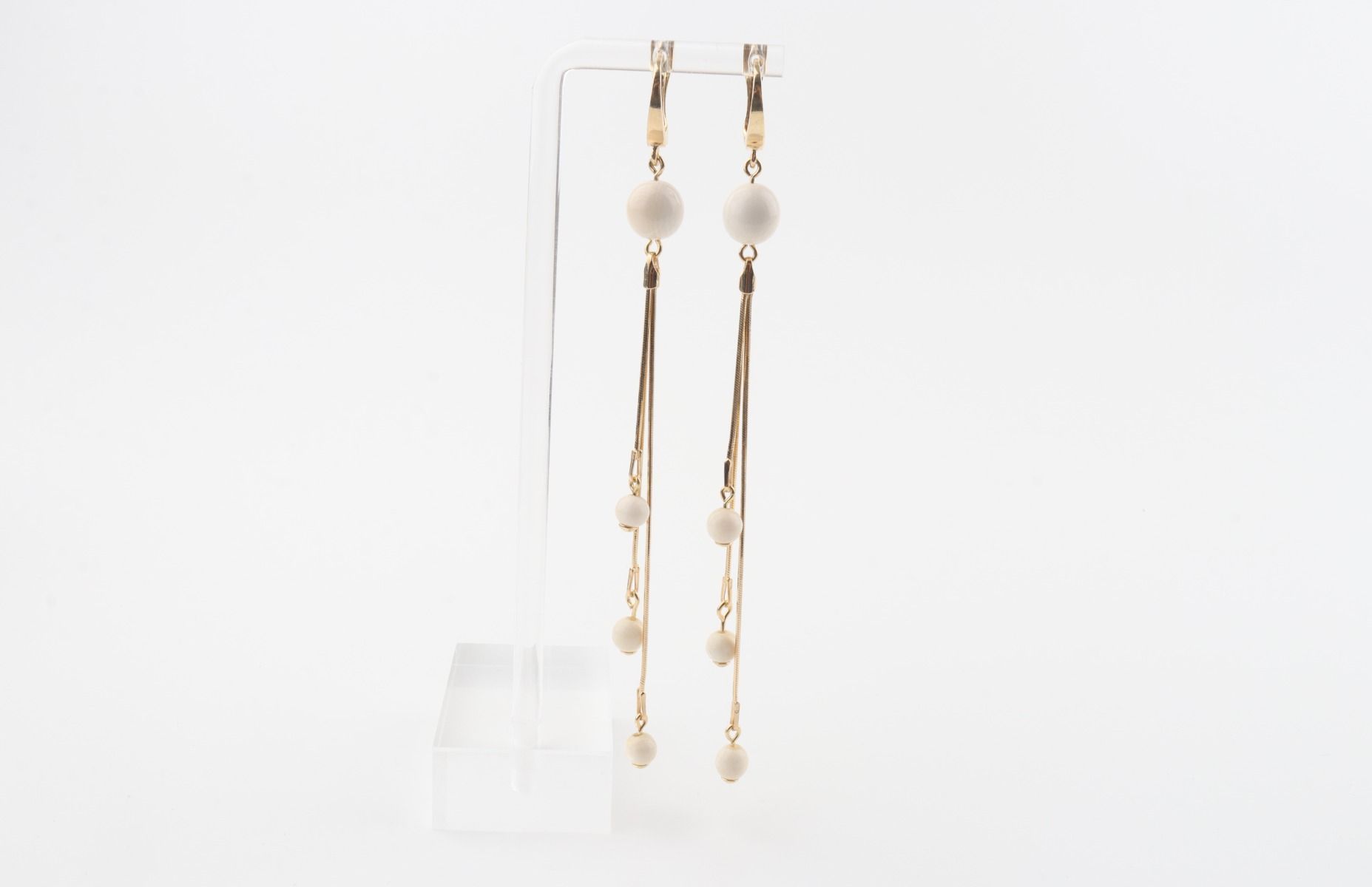 Dangle Mammoth Ivory Earrings