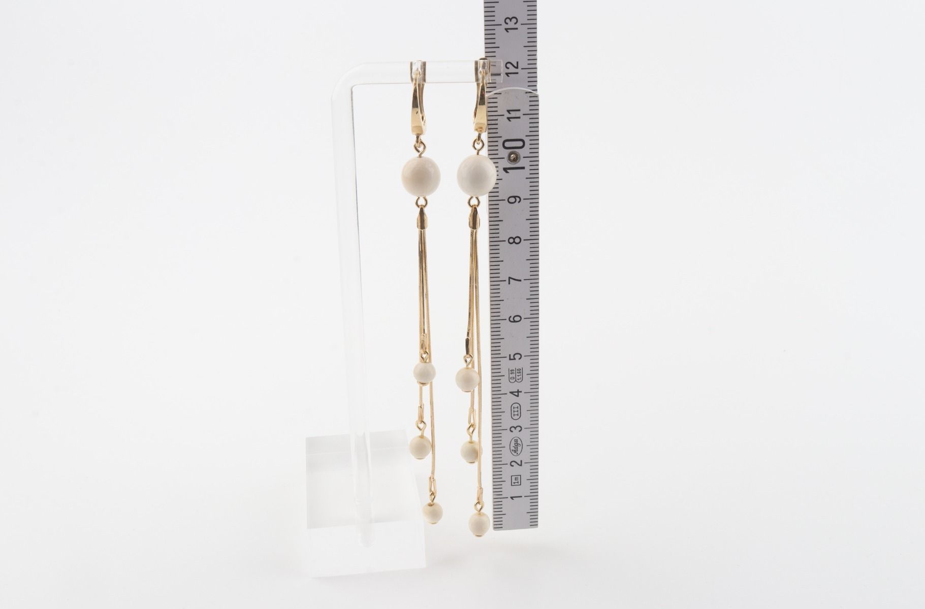 Dangle Mammoth Ivory Earrings