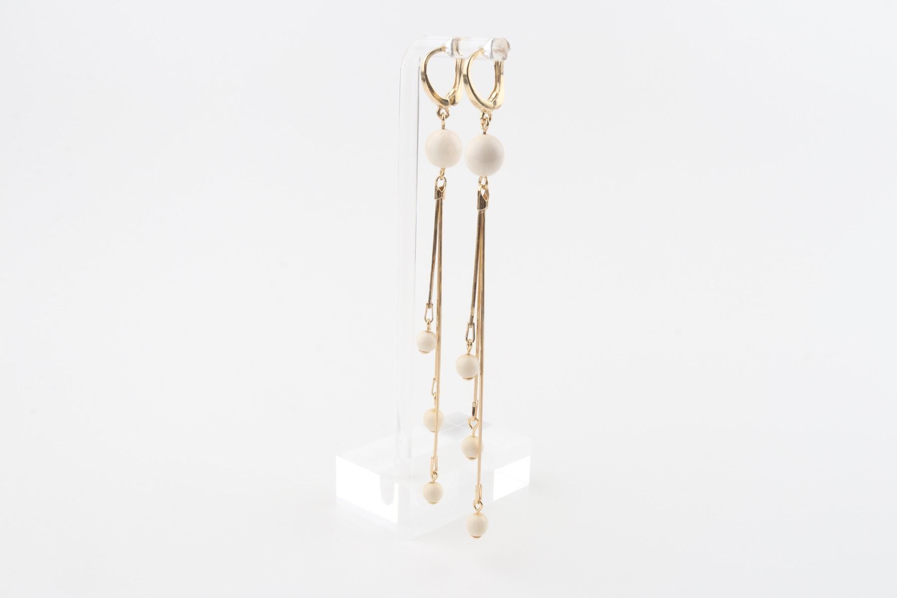 Dangle Mammoth Ivory Earrings