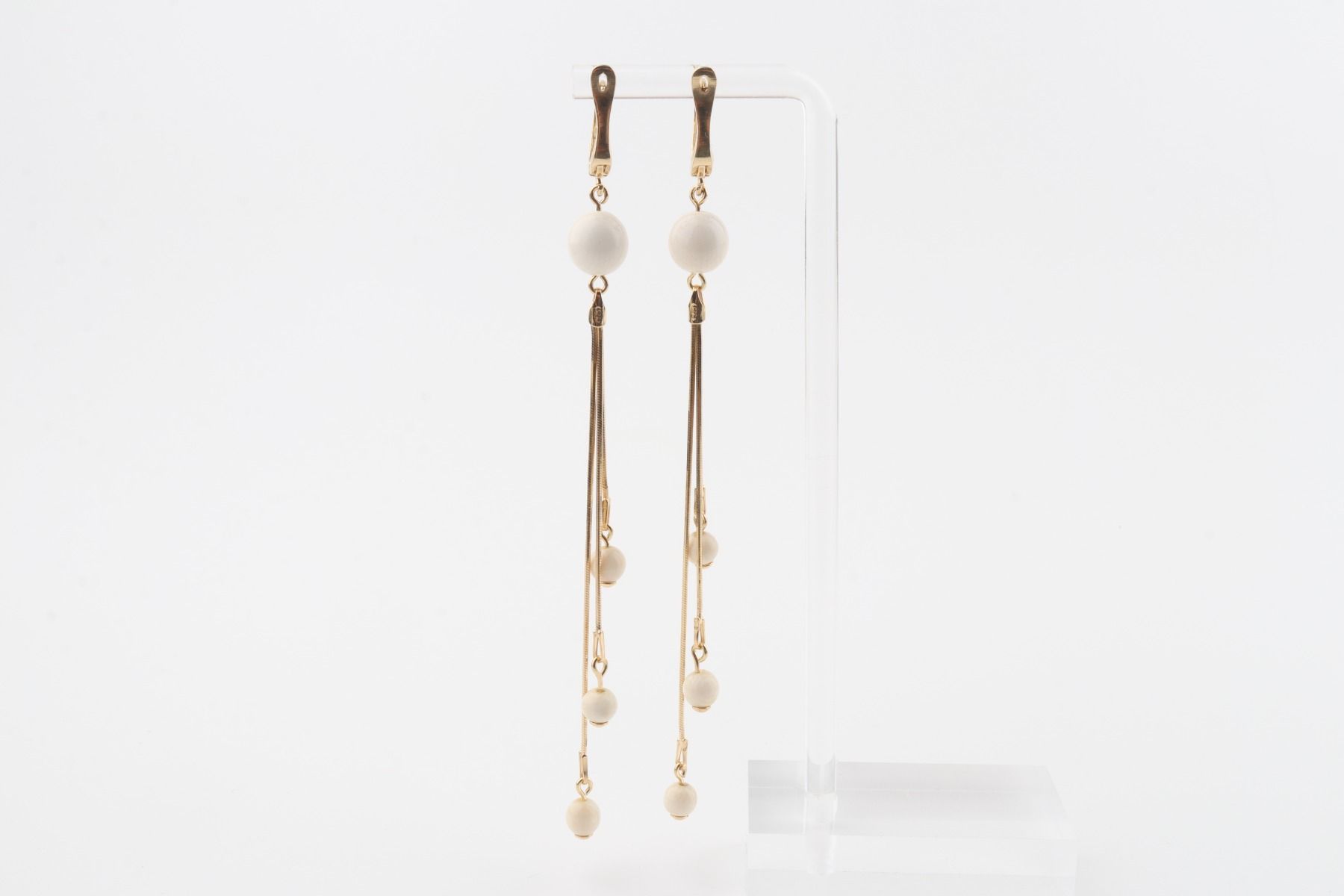 Dangle Mammoth Ivory Earrings