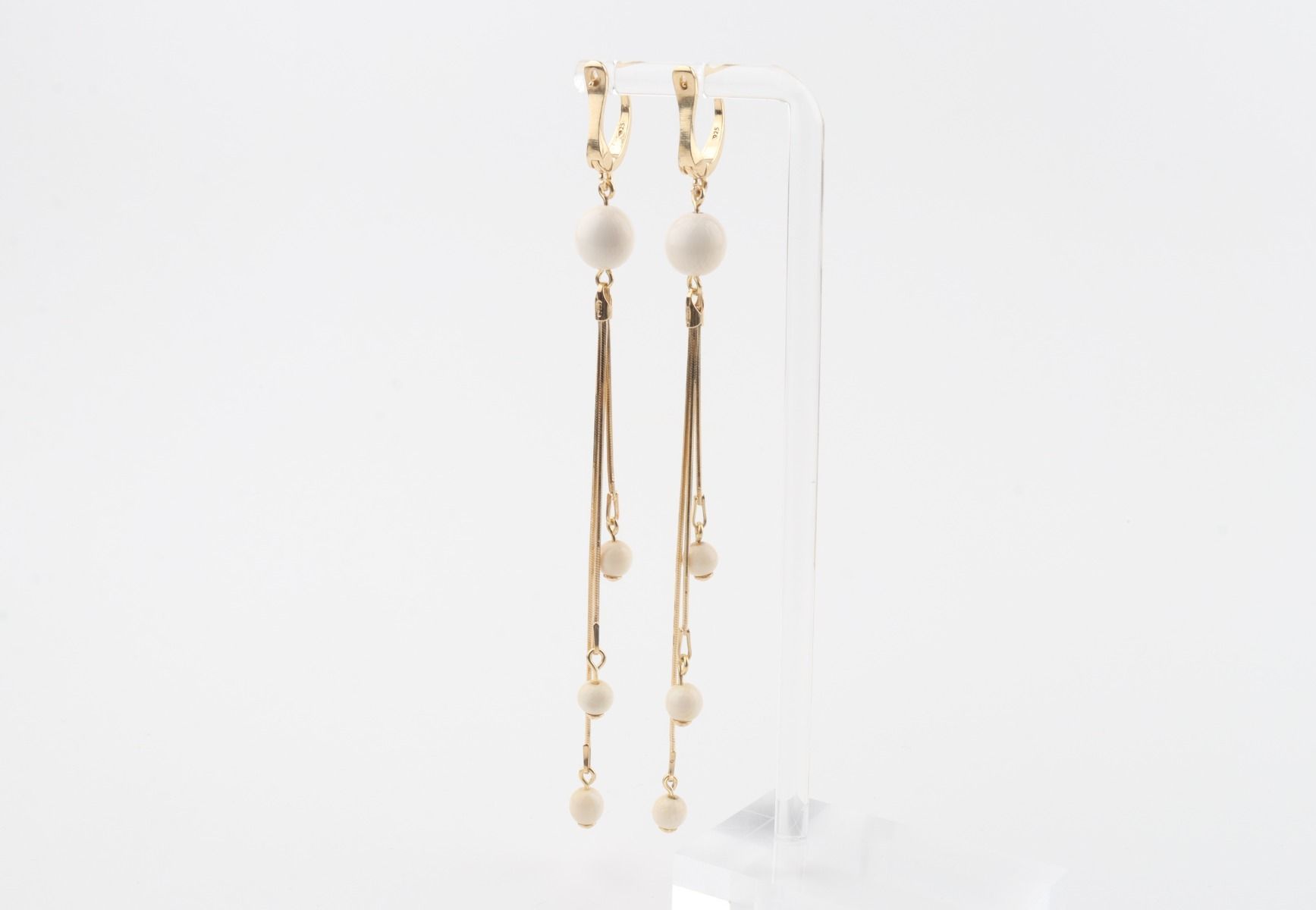 Dangle Mammoth Ivory Earrings