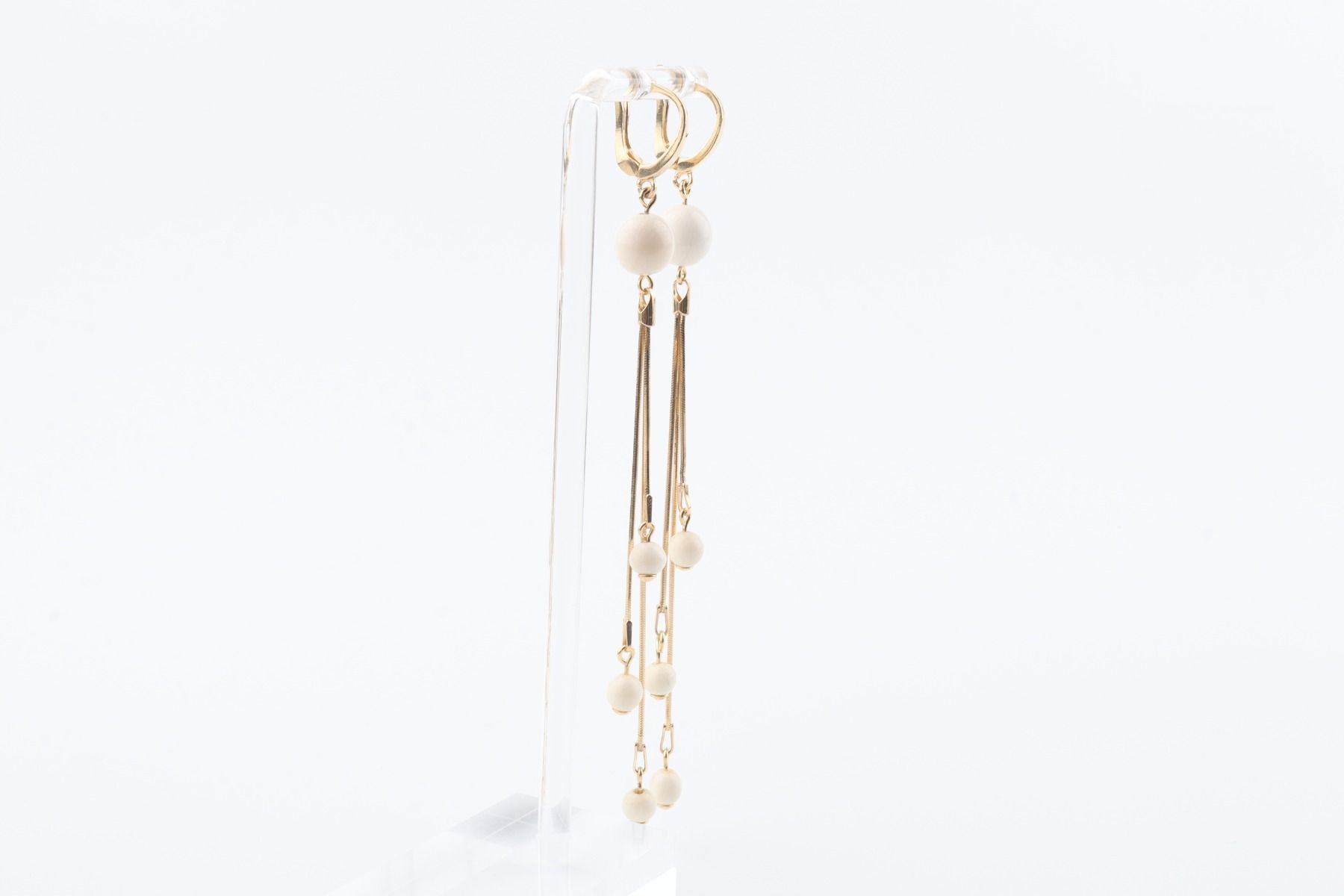 Dangle Mammoth Ivory Earrings