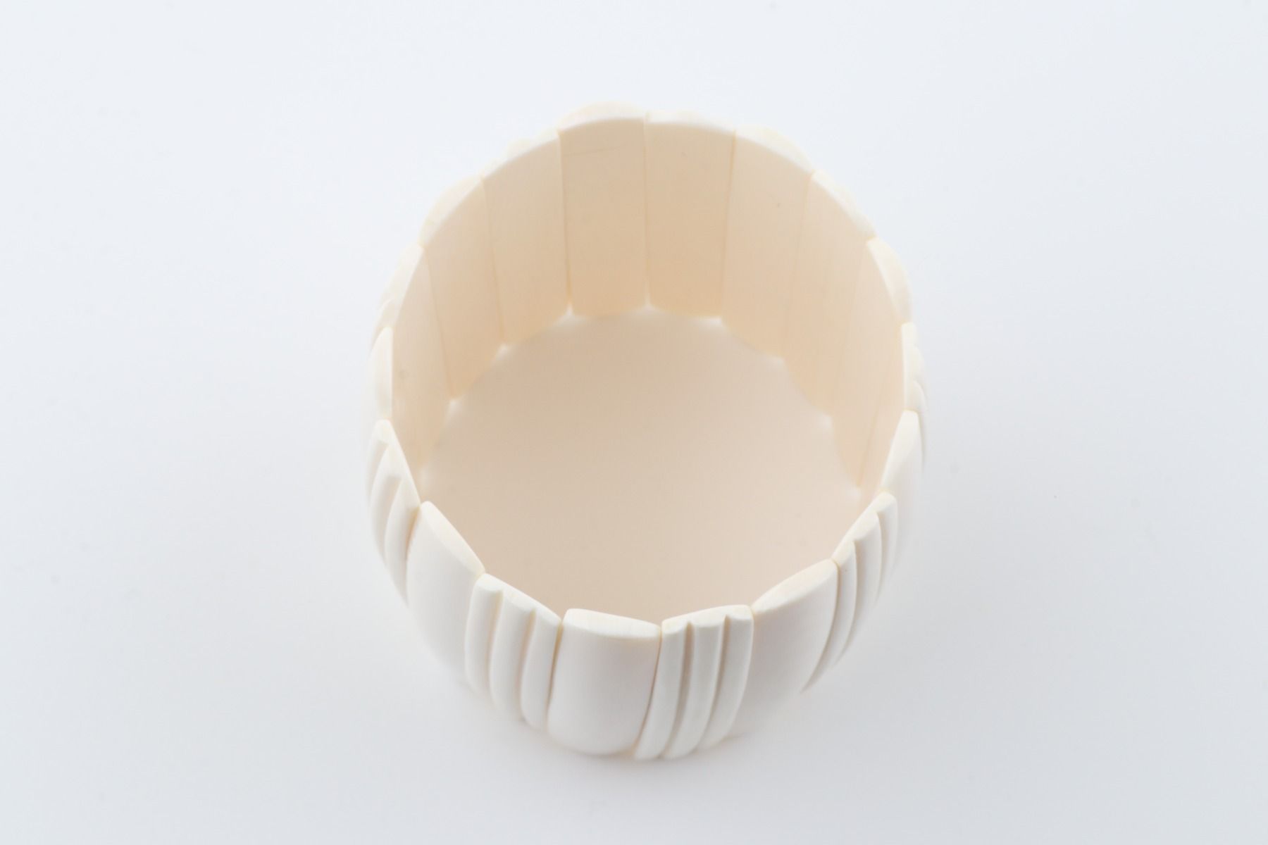 Mammoth ivory cuff bracelet