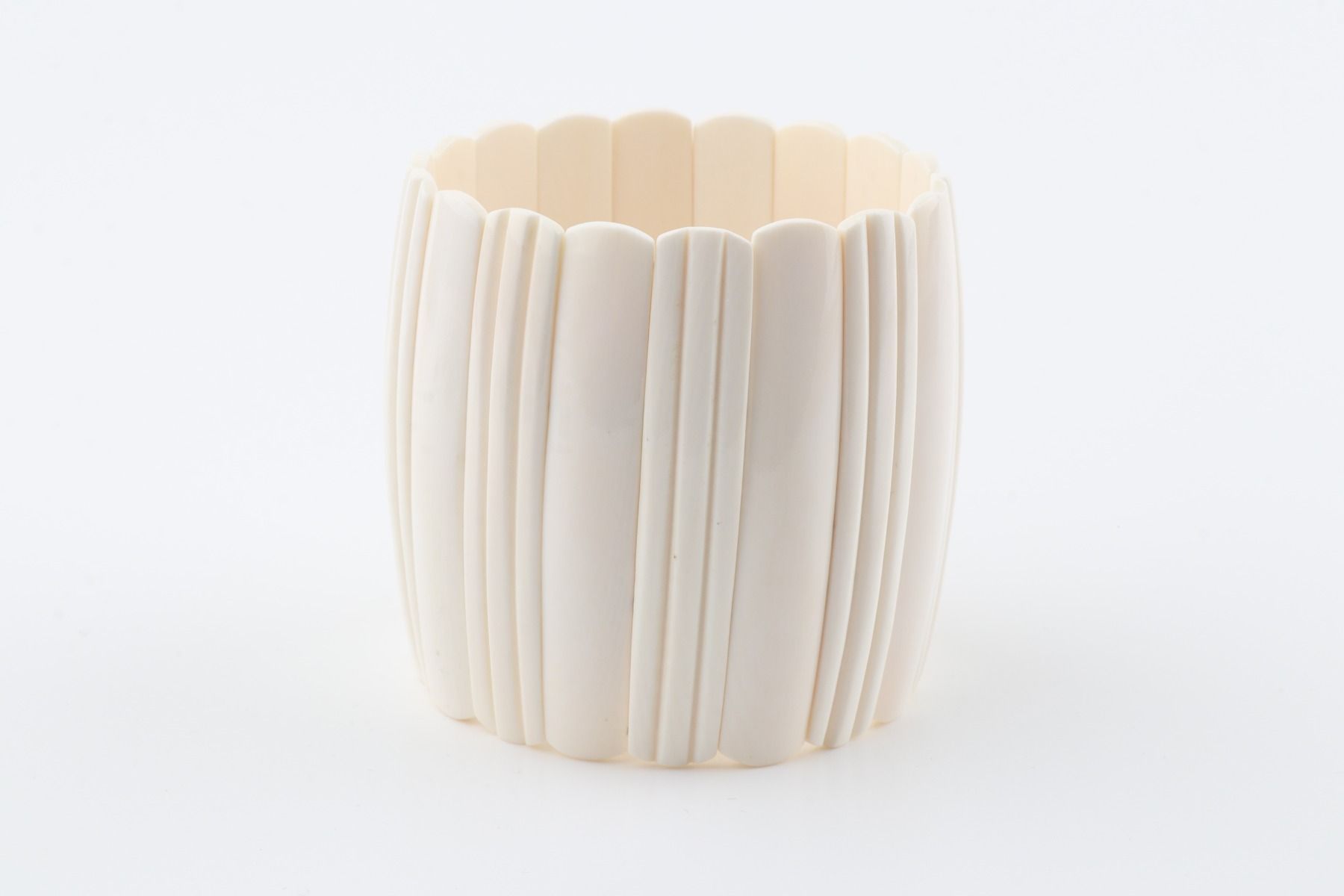 Mammoth ivory cuff bracelet