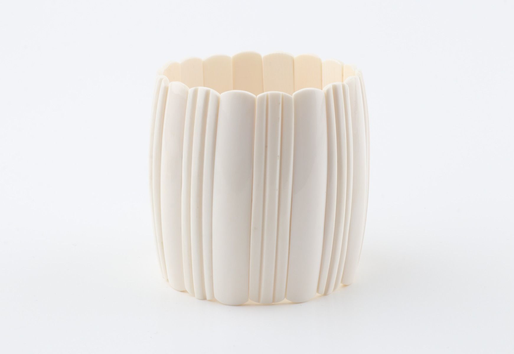 Mammoth ivory cuff bracelet