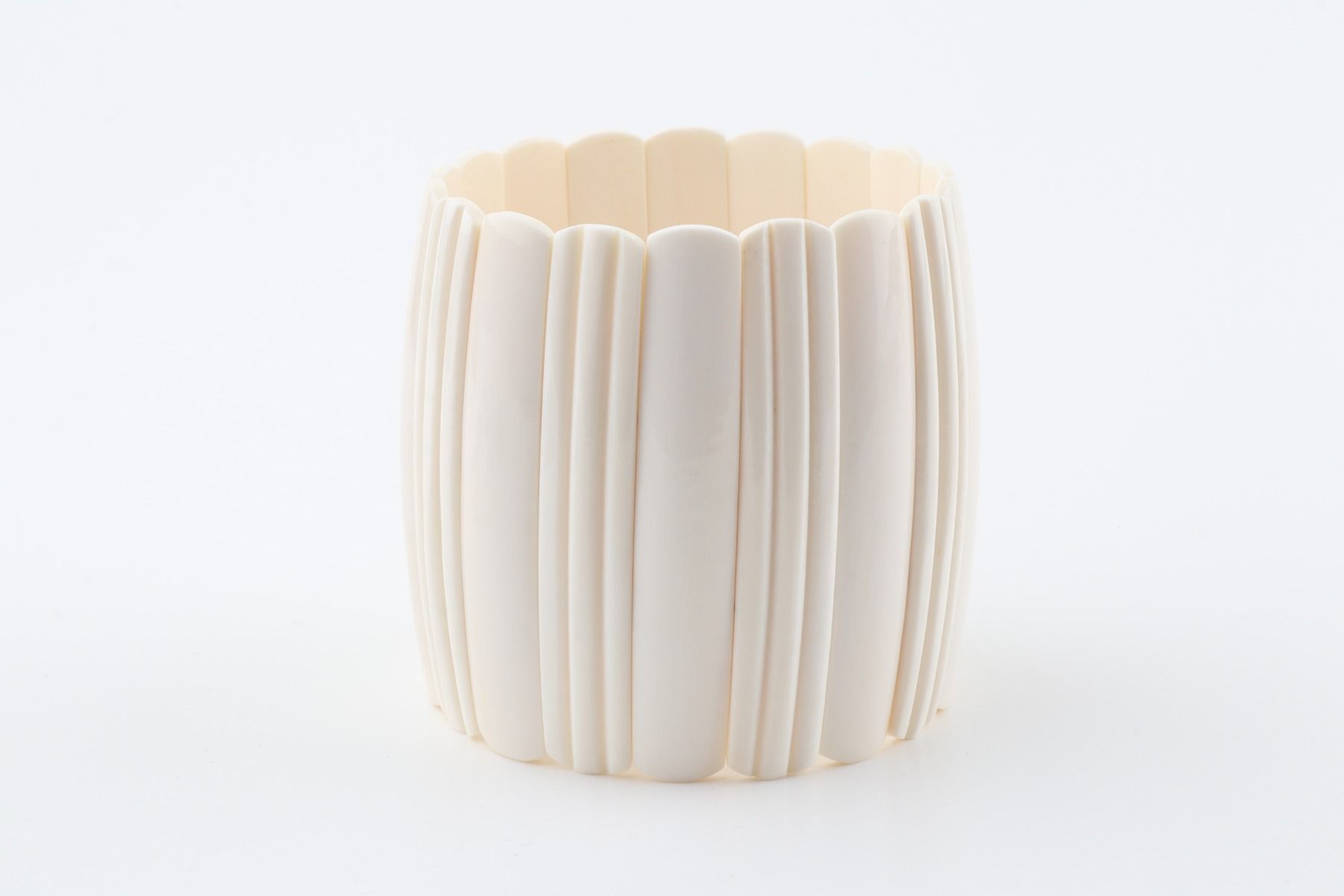 Mammoth ivory cuff bracelet