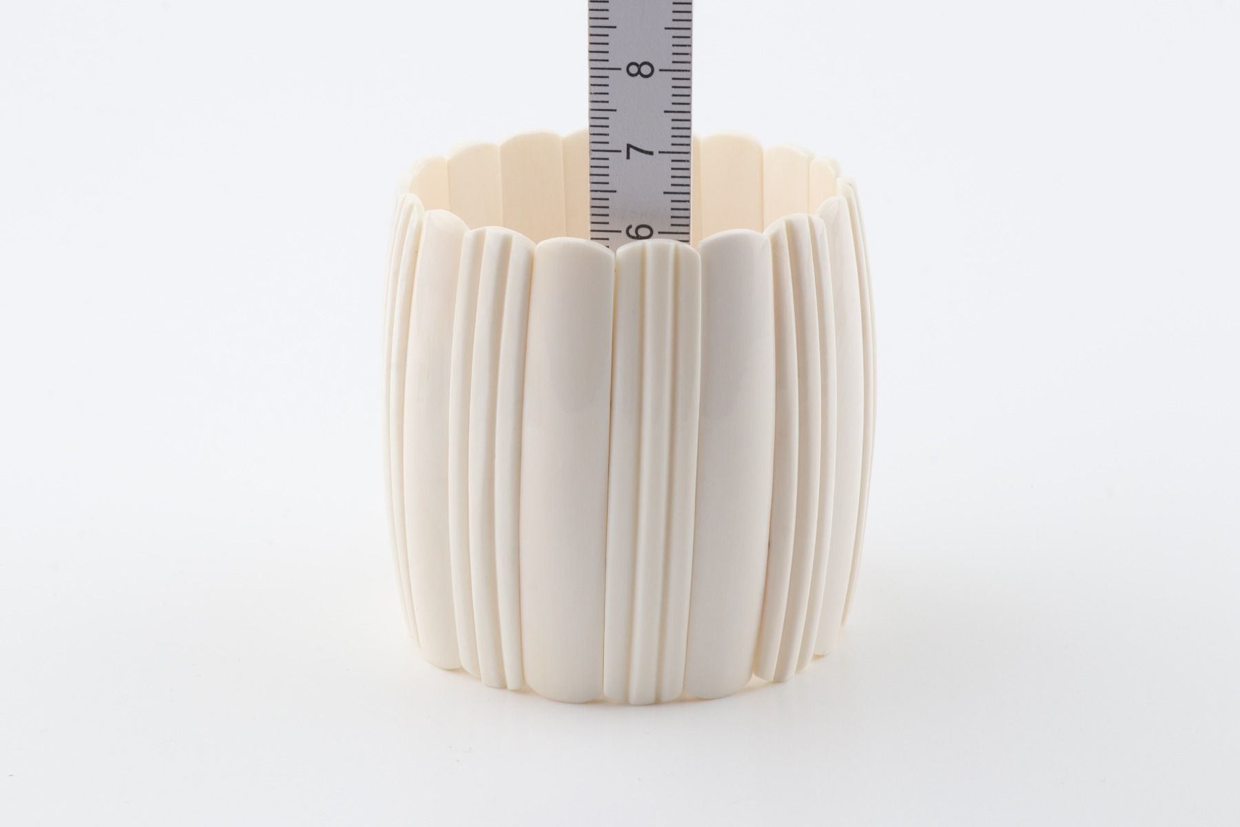 Mammoth ivory cuff bracelet