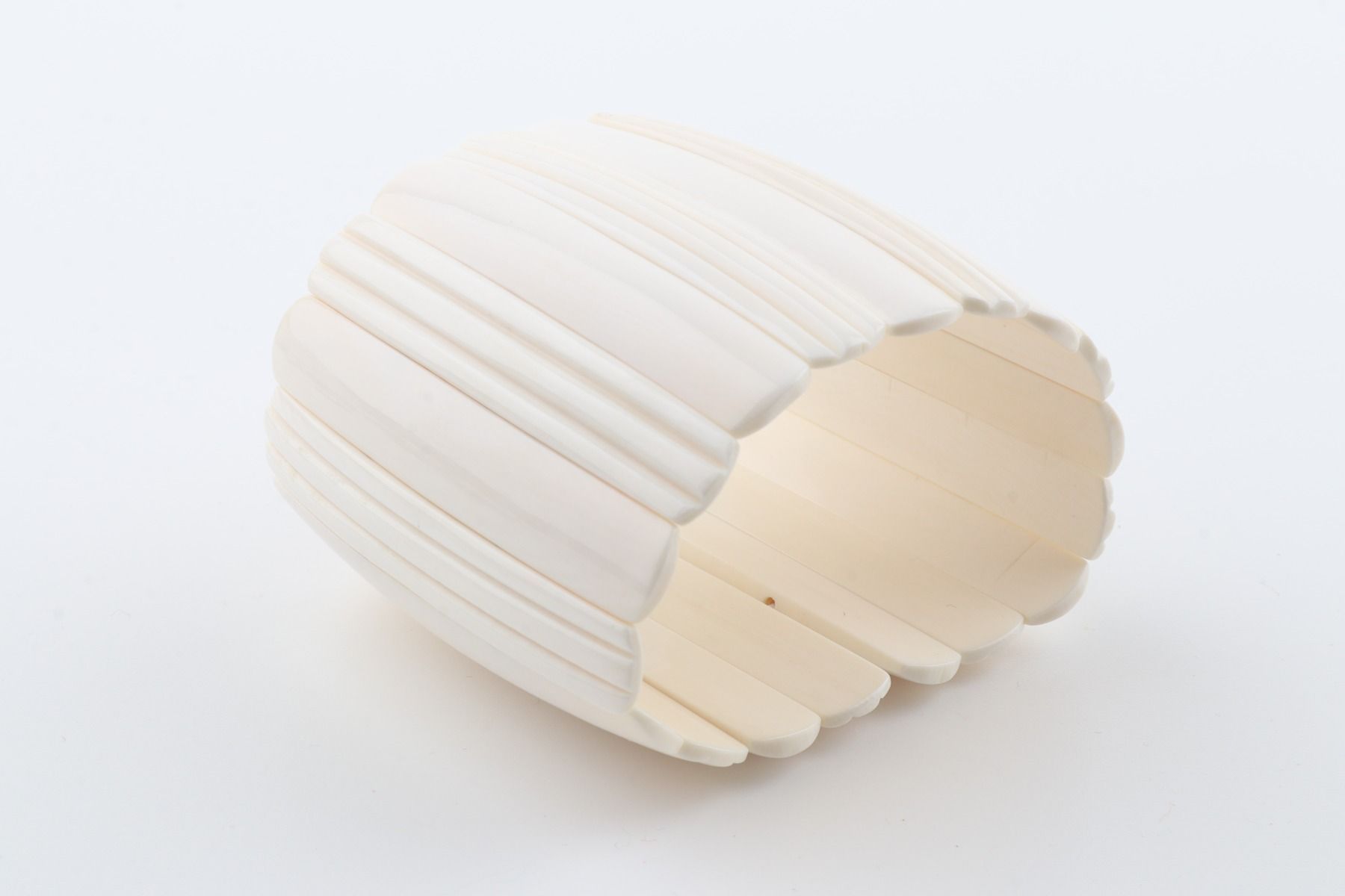 Mammoth ivory cuff bracelet