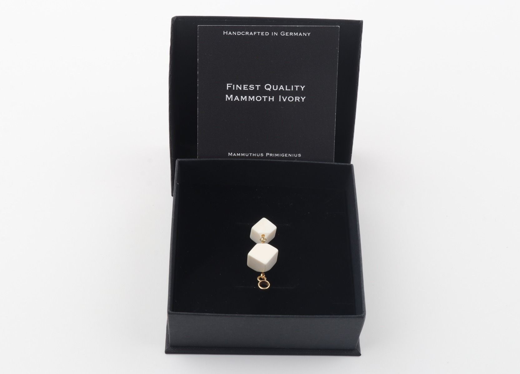 Geometric Mammoth Ivory Pendant 