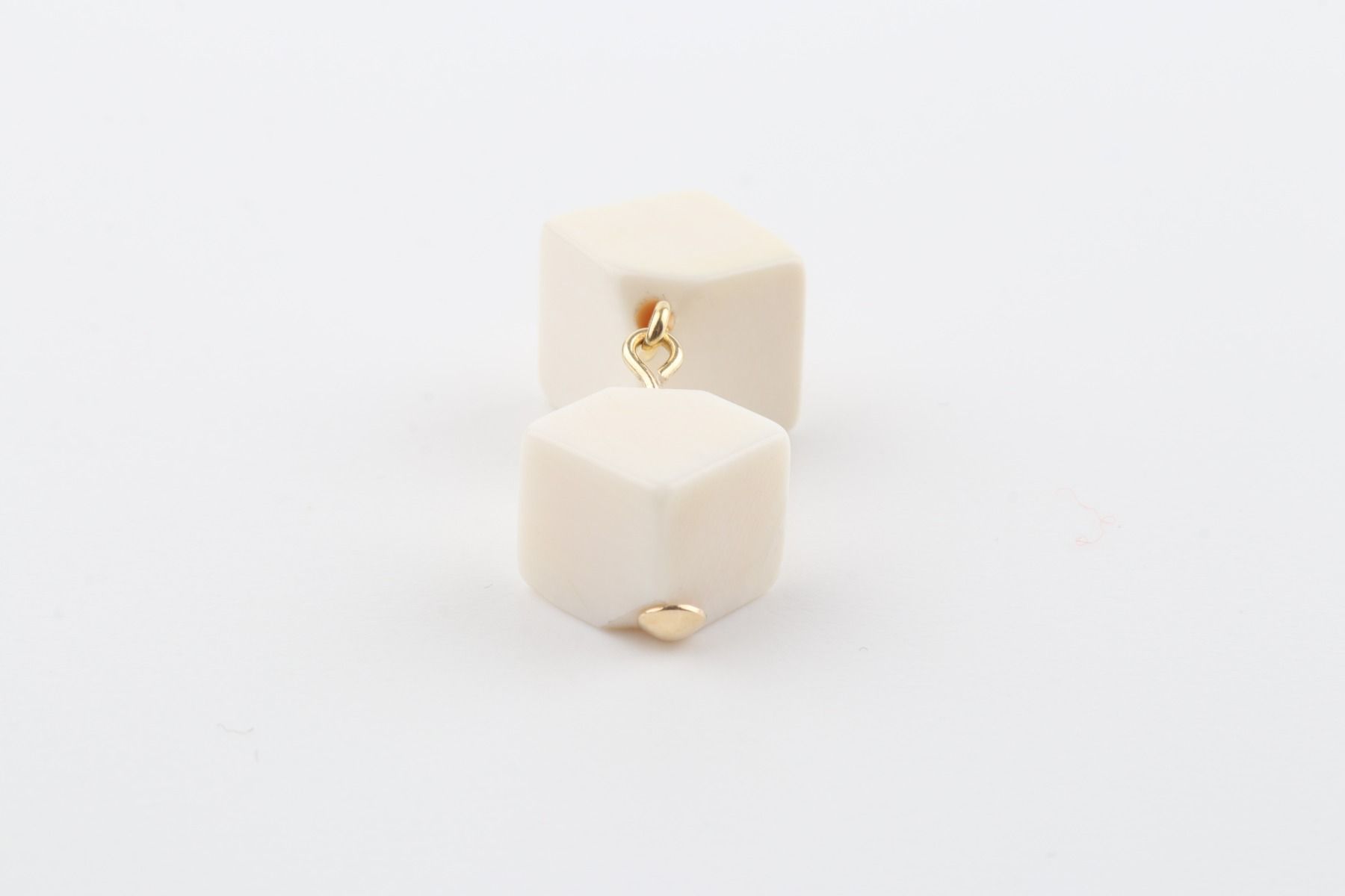 Geometric Mammoth Ivory Pendant 