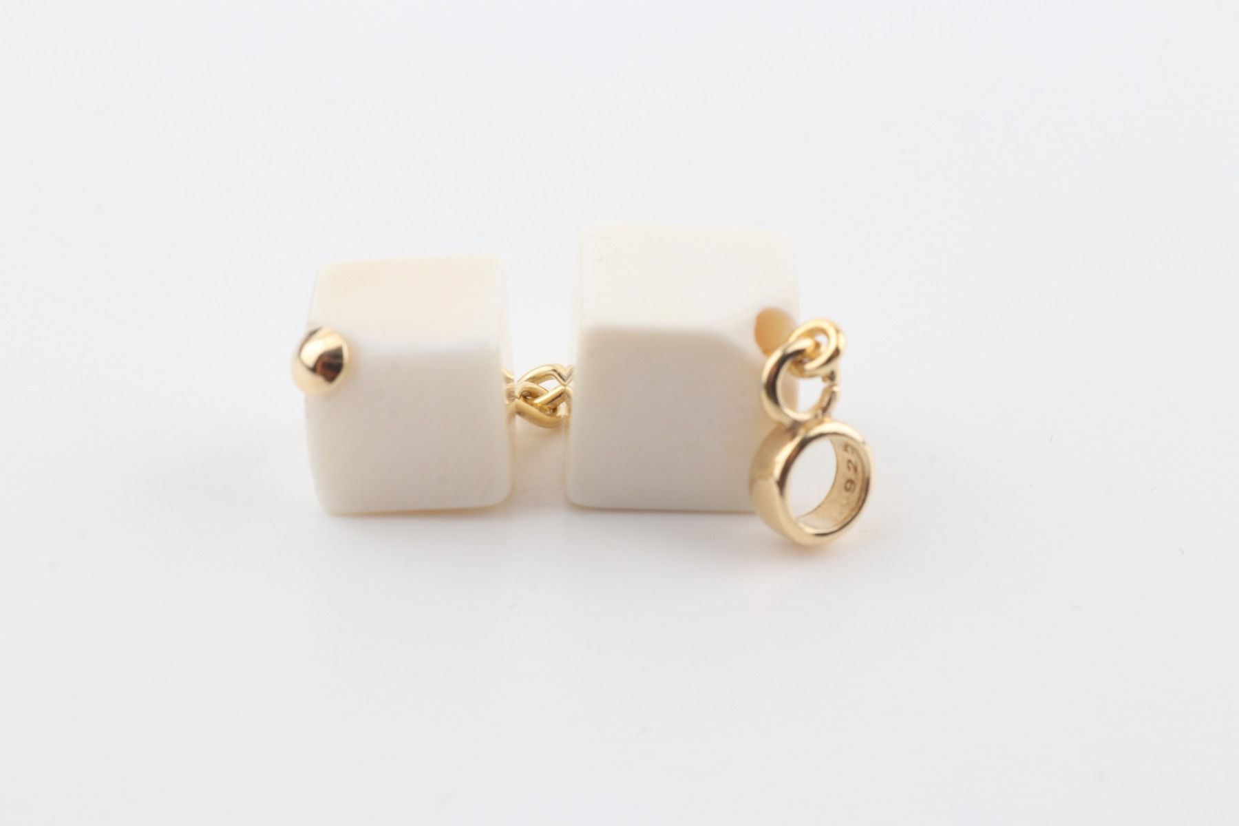 Geometric Mammoth Ivory Pendant 
